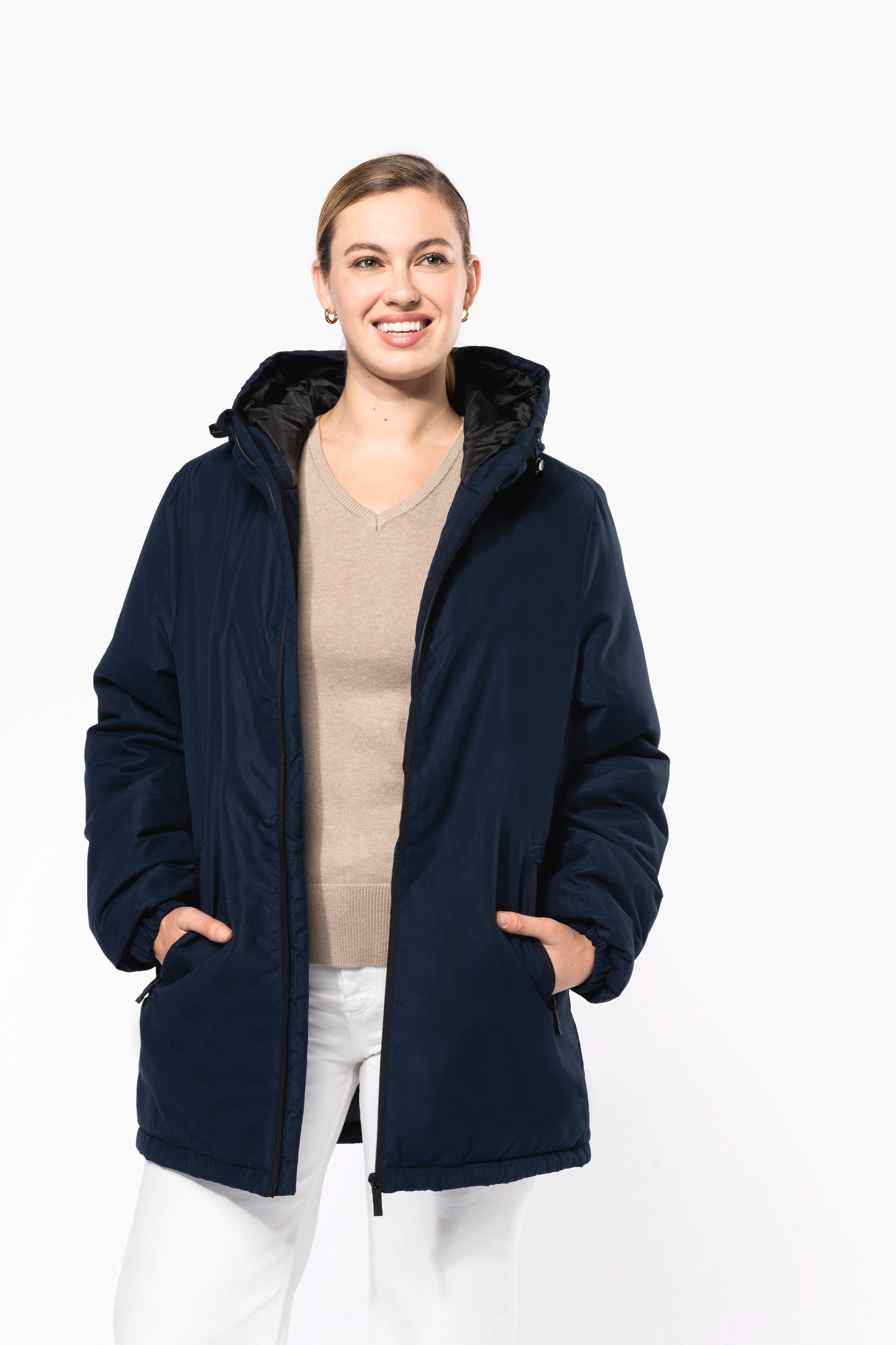 Recycelter Unisex-Kapuzenparka