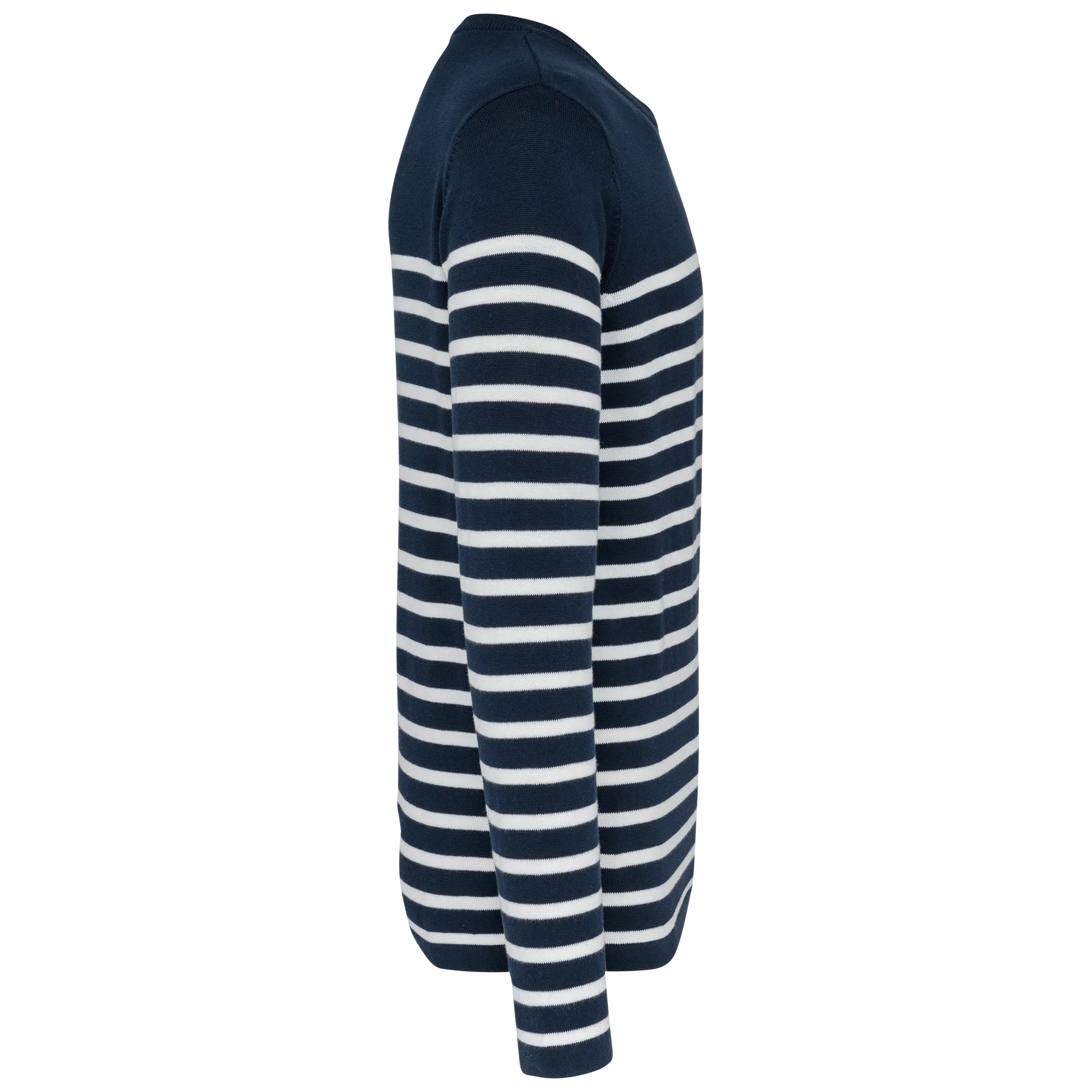 Herrenpullover im Marine-Stil