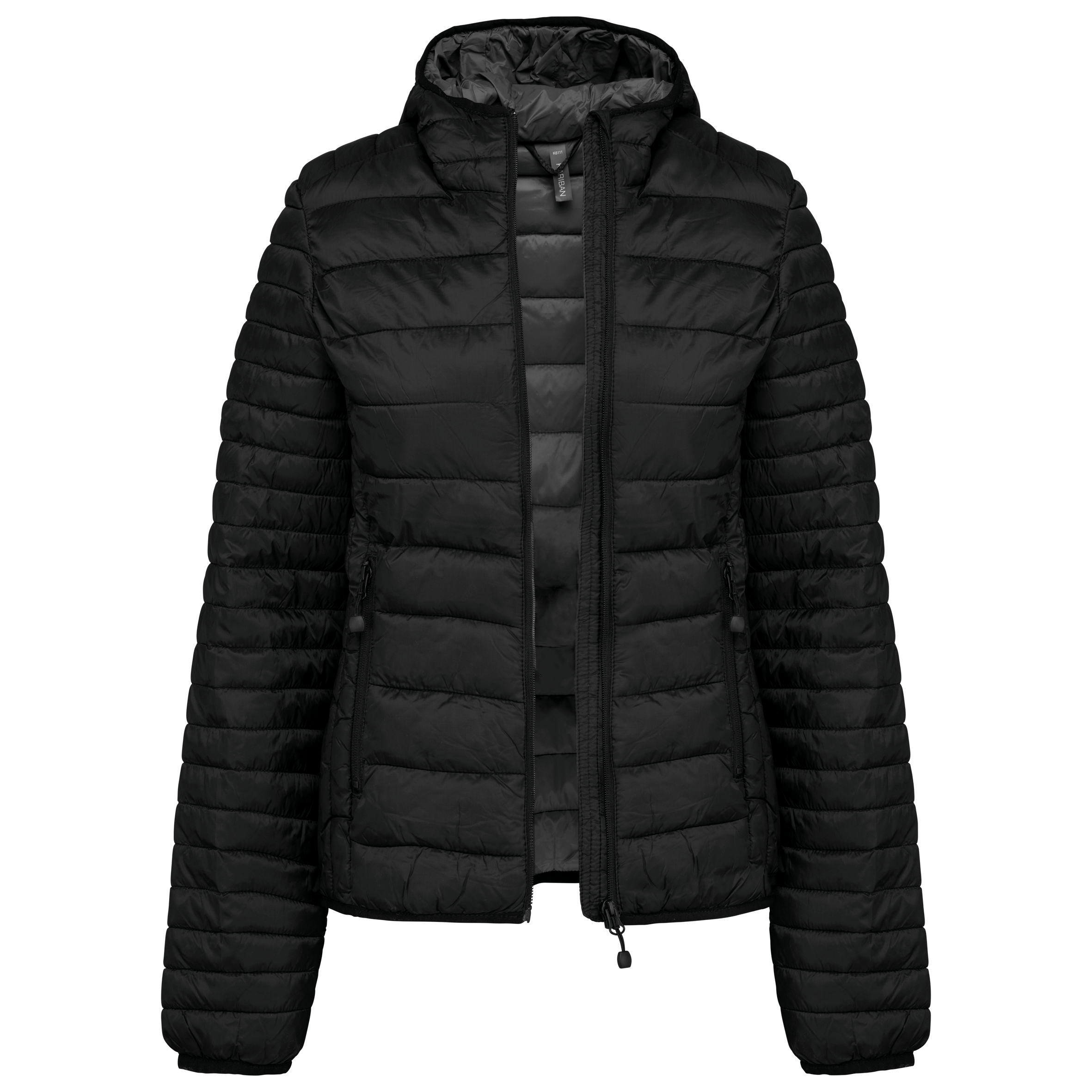 Leichte Damen-Steppjacke mit Kapuze