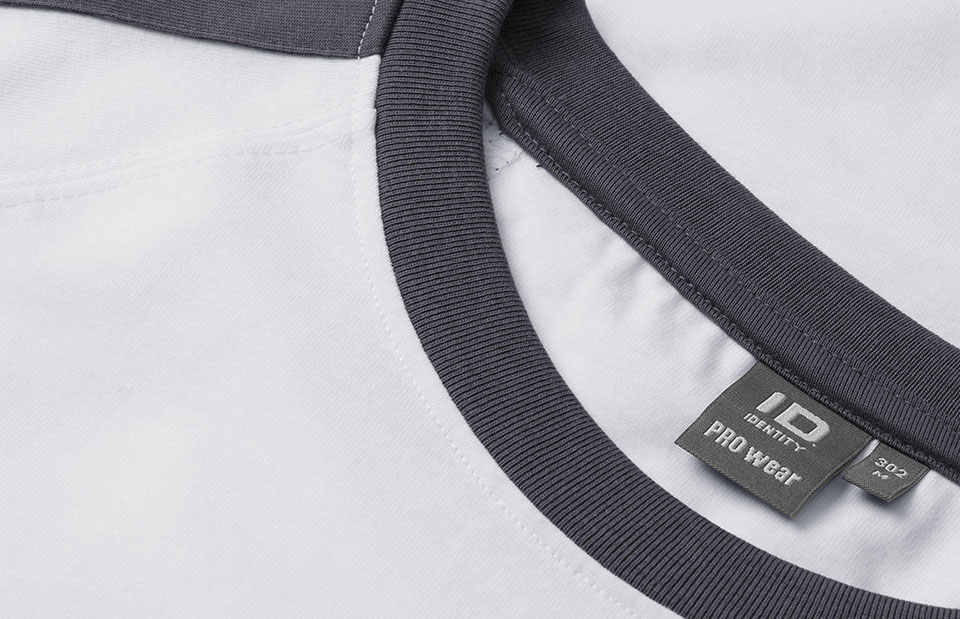 ID Pro Wear 0302 -Strapazierfähiges T-Shirt mit Kontrastdetails