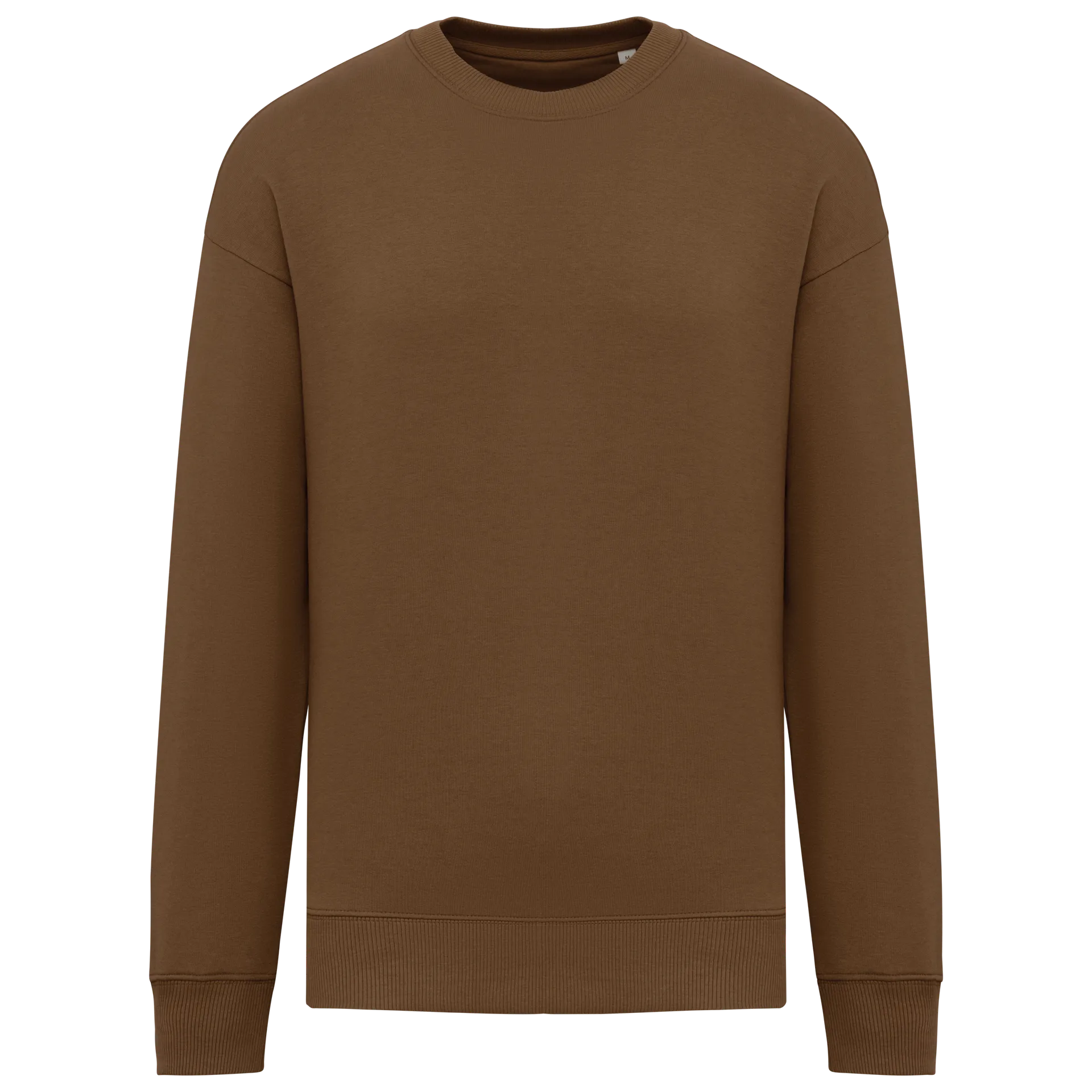 Umweltfreundliches Oversize Unisex-Sweatshirt mit Rundhalsausschnitt