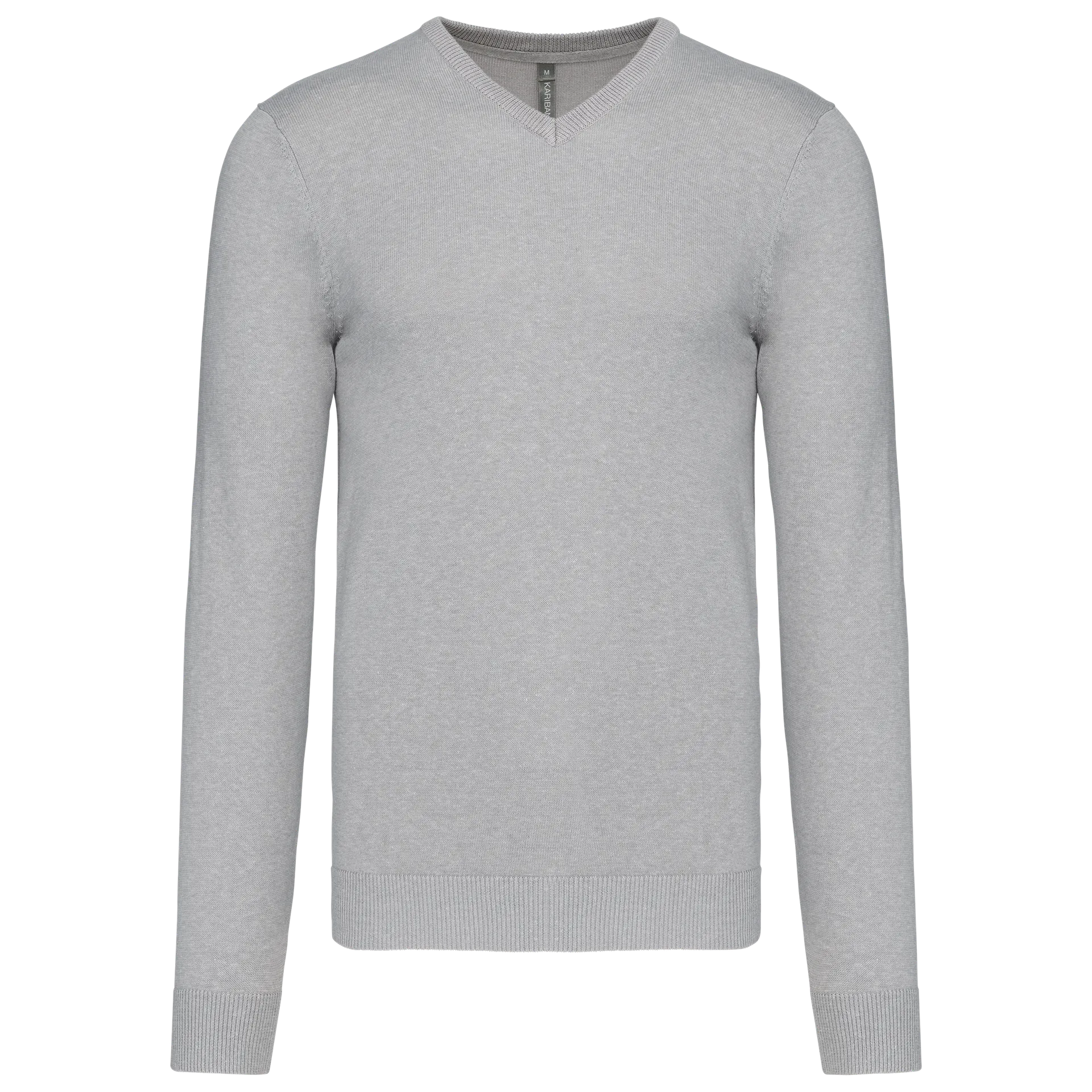 Herrenpullover mit V-Ausschnitt
