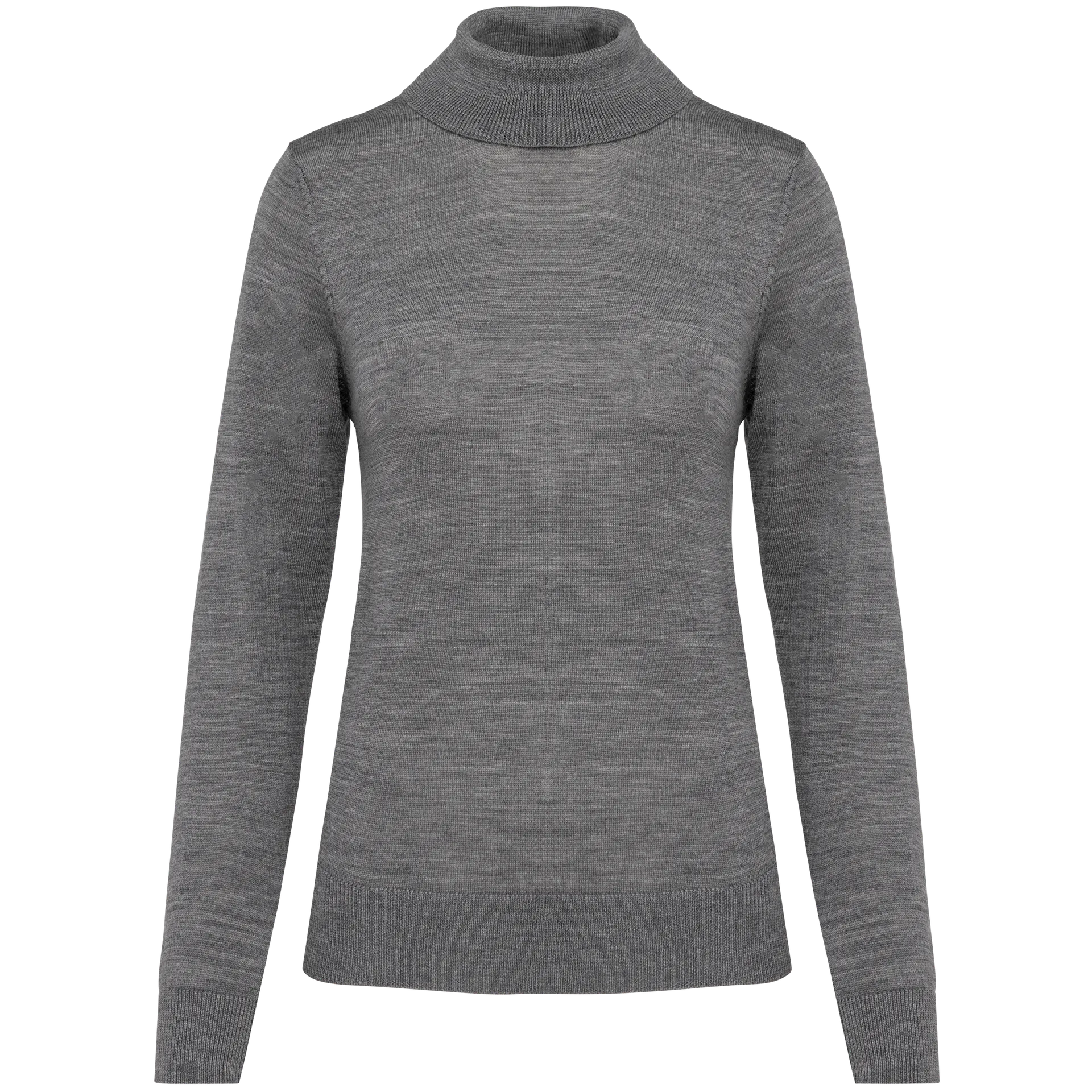 Merino-Damenpullover mit Rollkragen