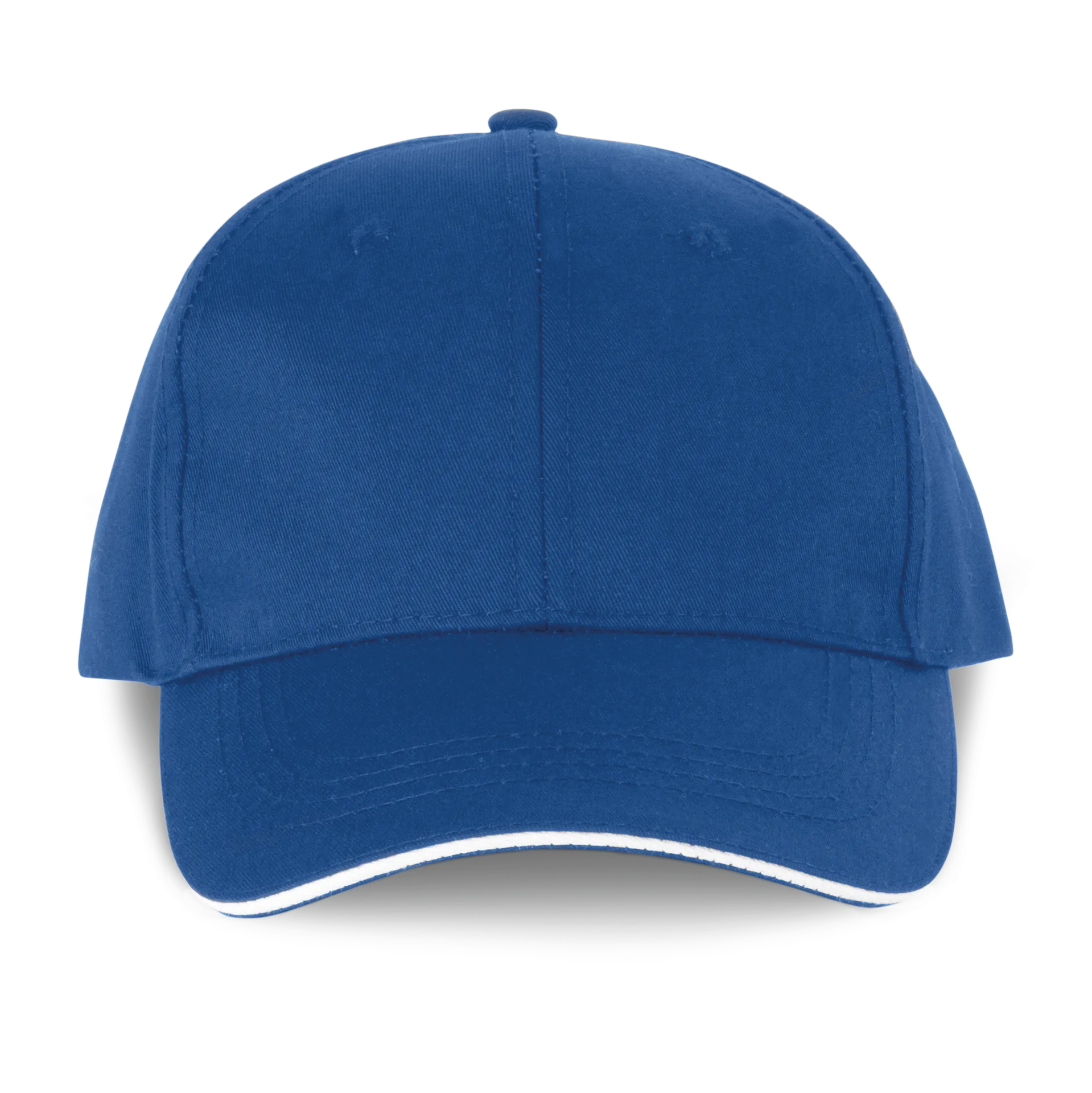 6-Panel-Cap mit Kontrast-Sandwichschirm