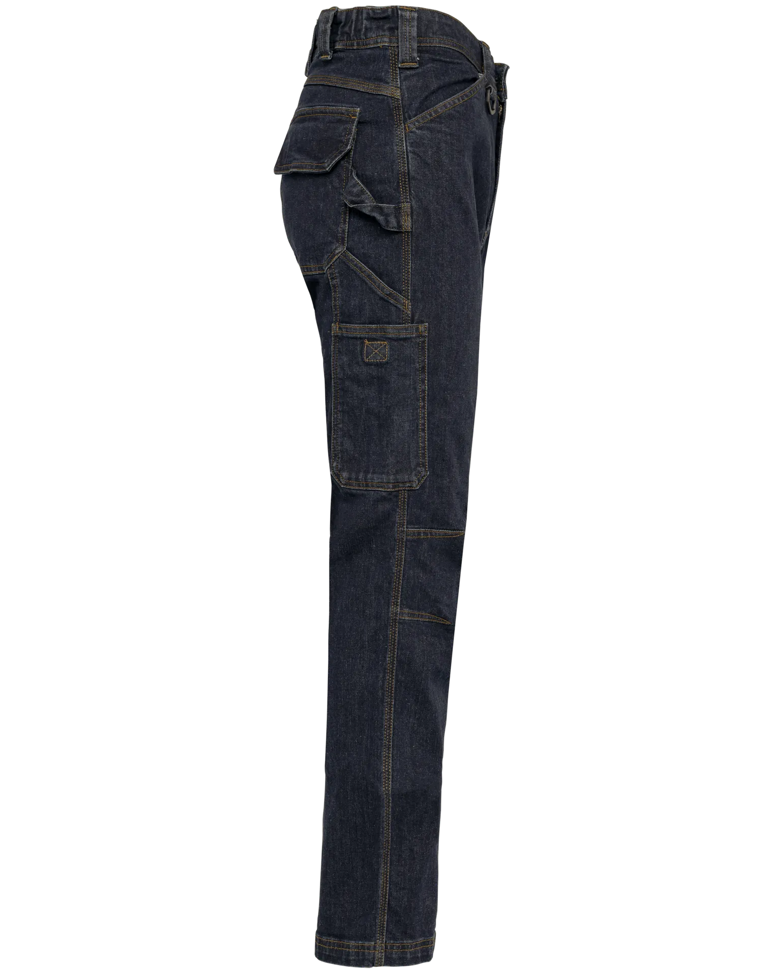 Denim-Herrenhose mit mehreren Taschen