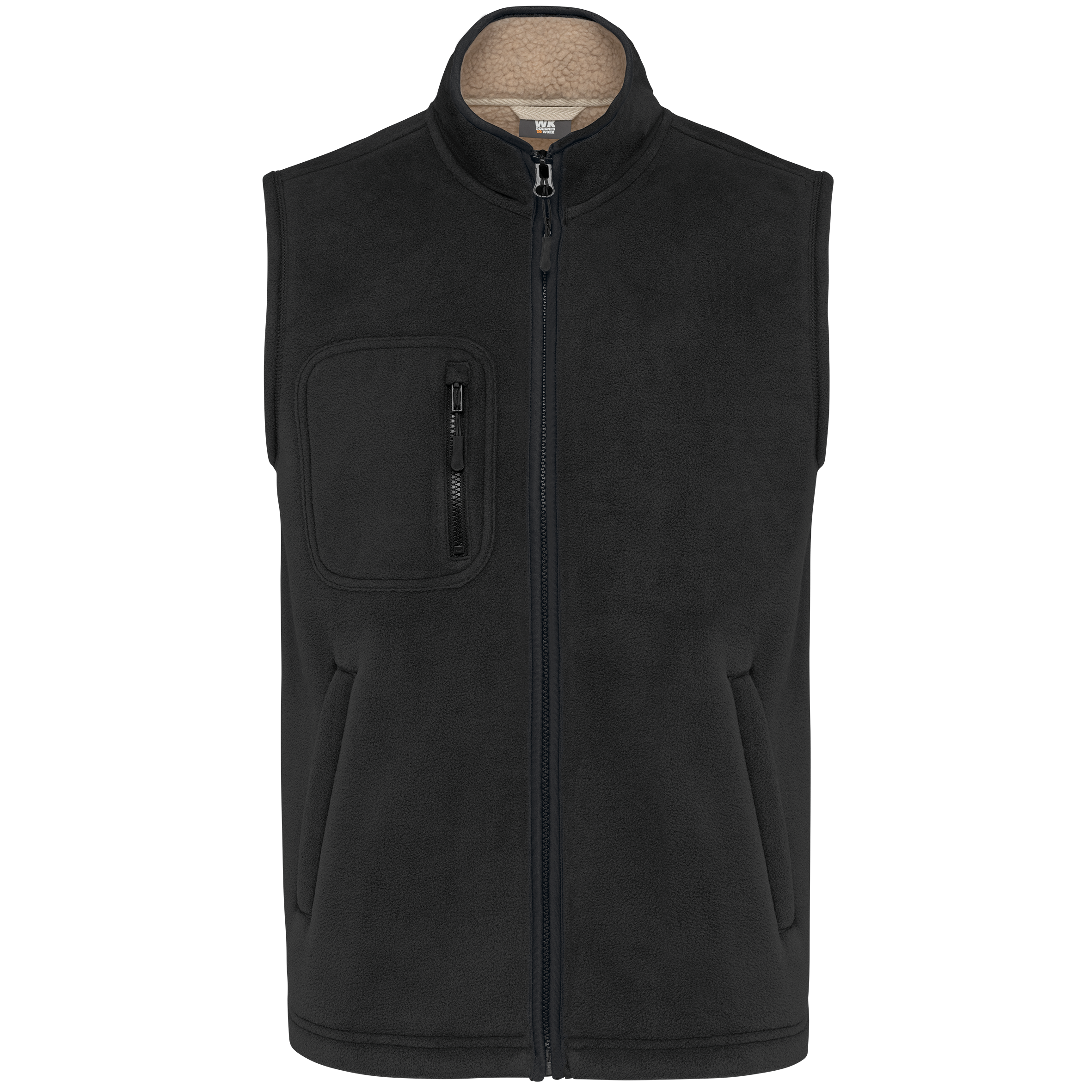 Bodywärmer aus Fleece mit Sherpa-Innenseite, Unisex Bodywärmer aus Fleece mit Sherpa-Innenseite, Unisex