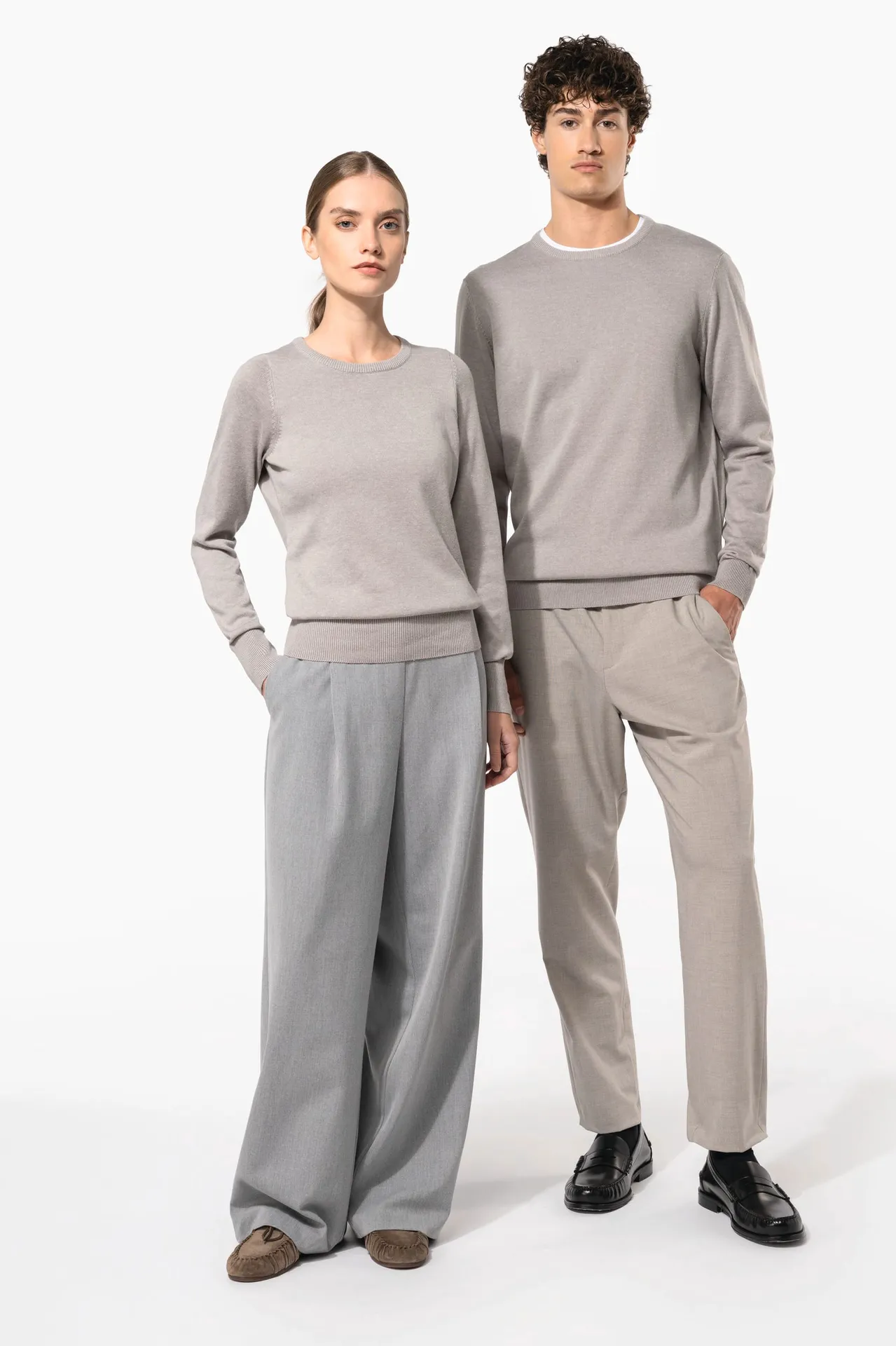 Damen Pullover Rundhals