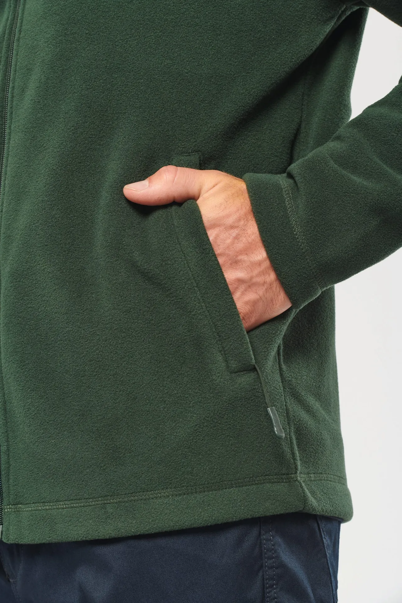 Mikrofleece-Jacke Herren