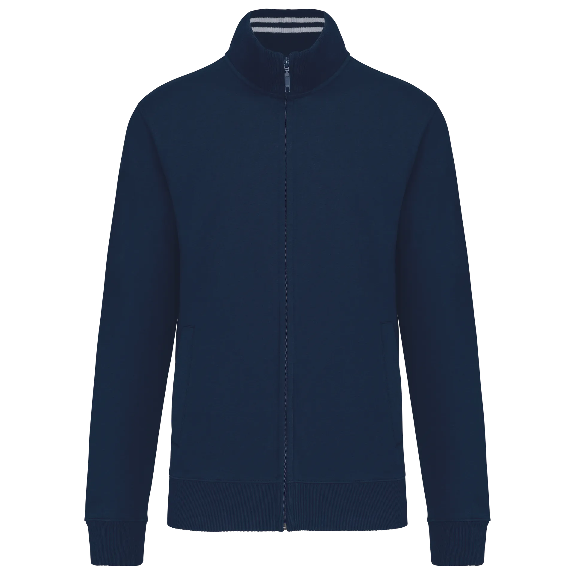 Herren Fleece-Sweater mit Reißverschluss