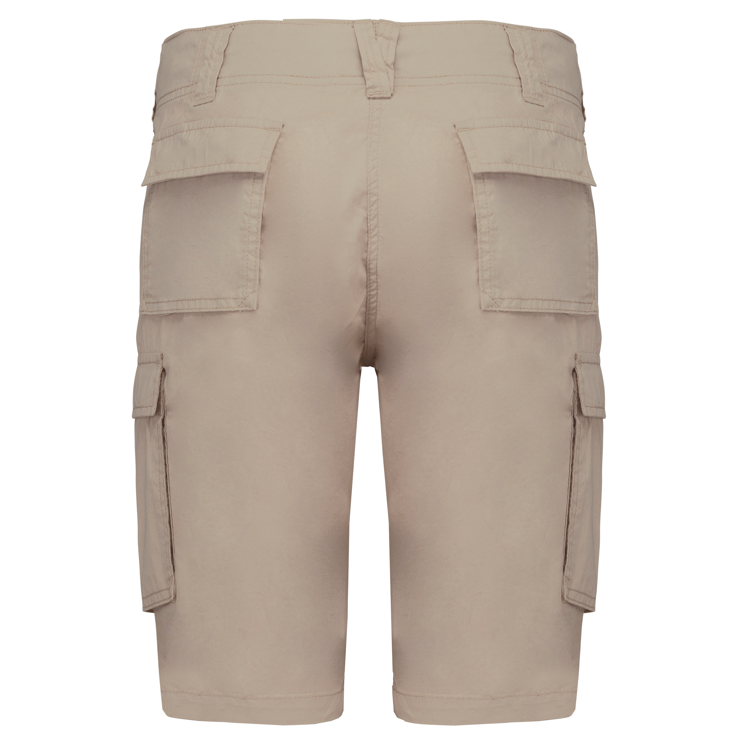 Leichte Bermuda-Shorts für Damen mit mehreren Taschen