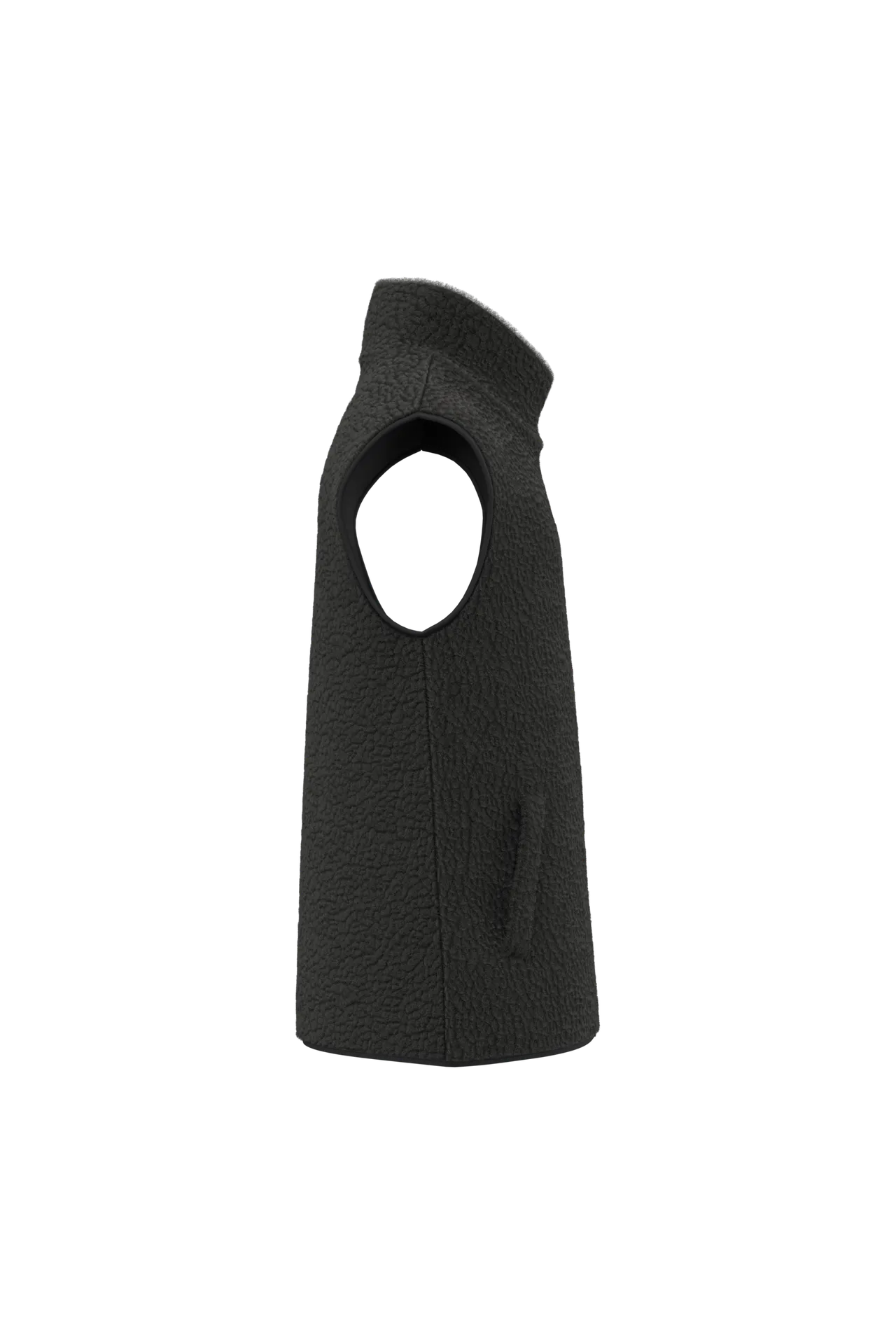 Ärmellose Sherpa-Jacke für Herren