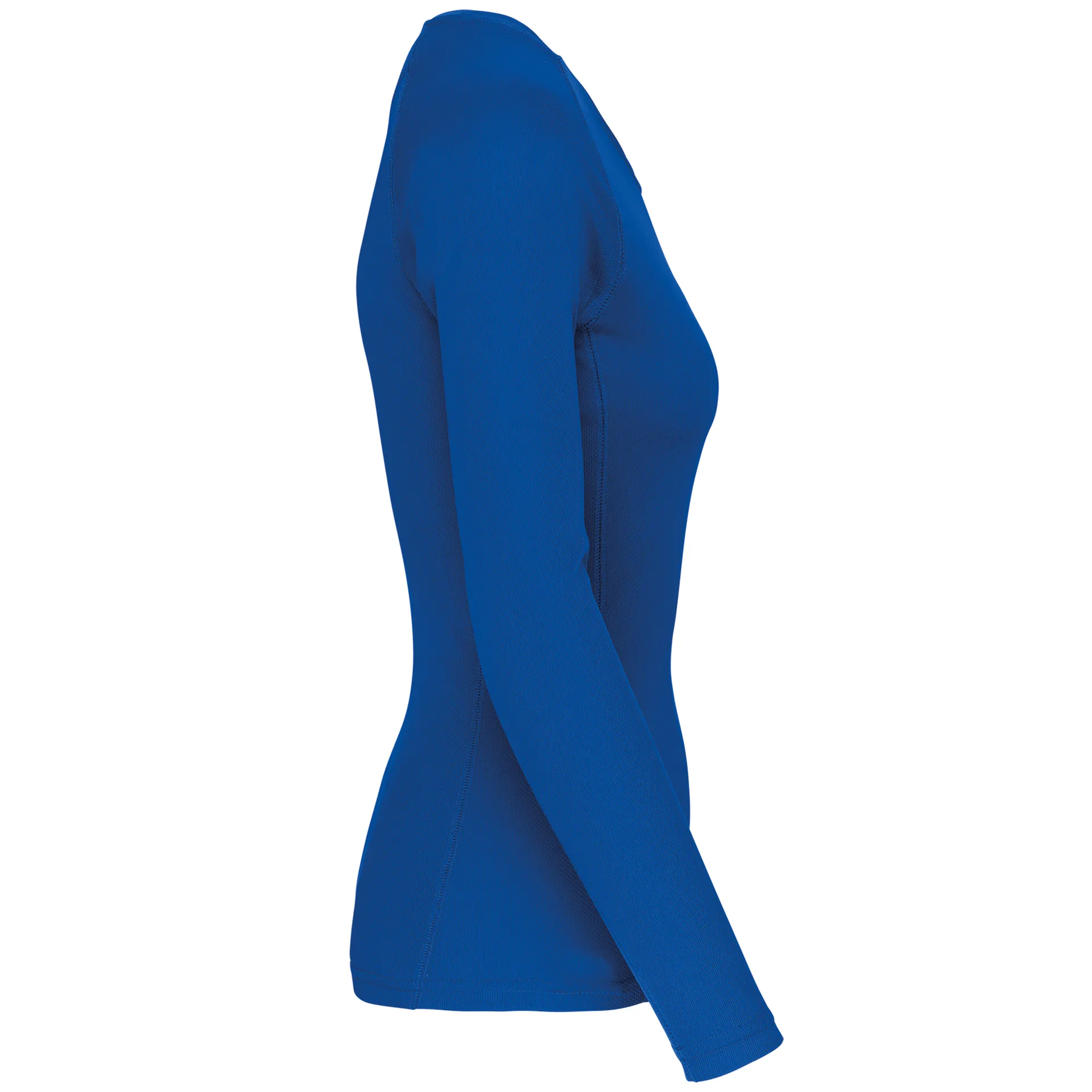 Damen Basic Sport Funktionsshirt Langarm