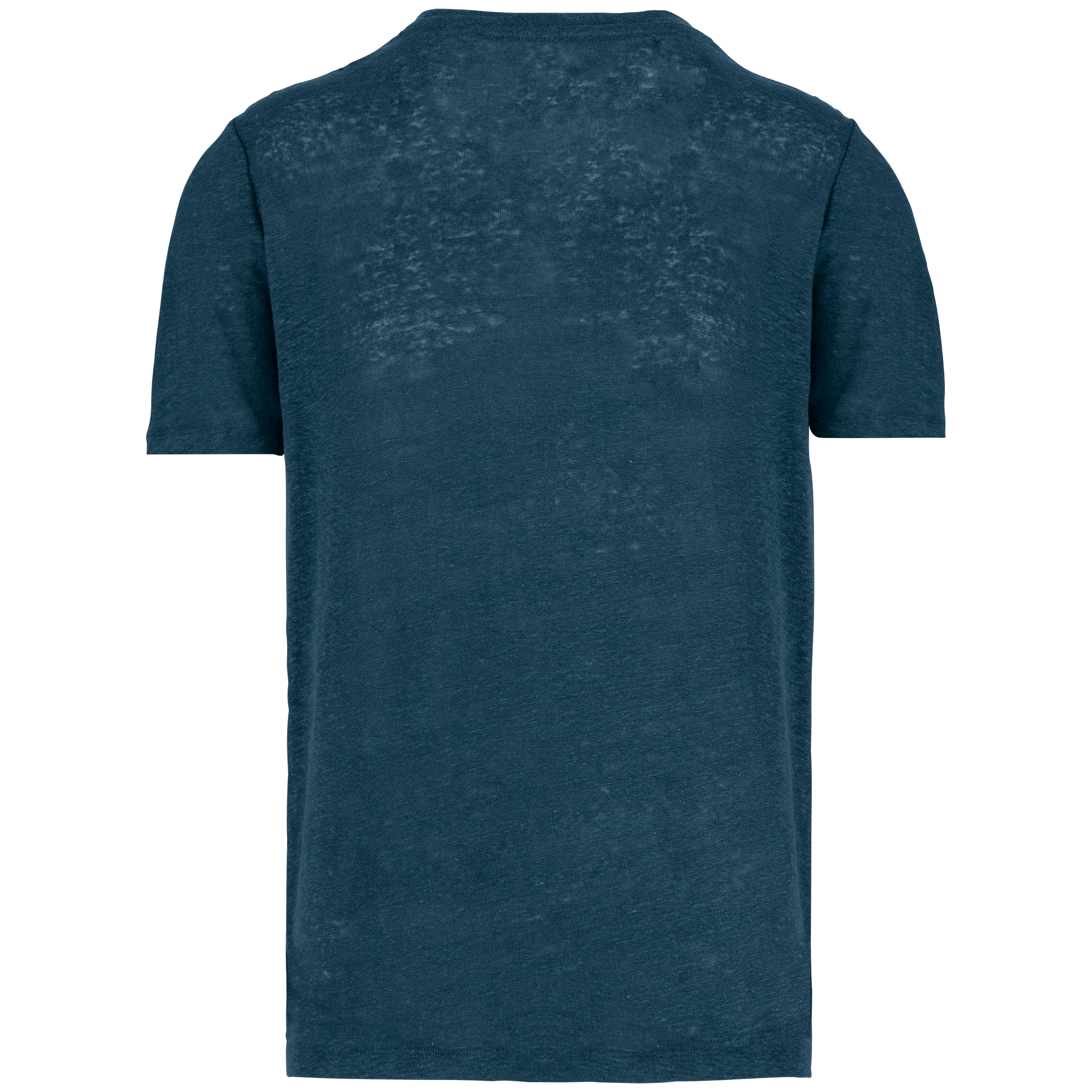 Herren-T-Shirt aus Leinen mit Rundhalsausschnitt