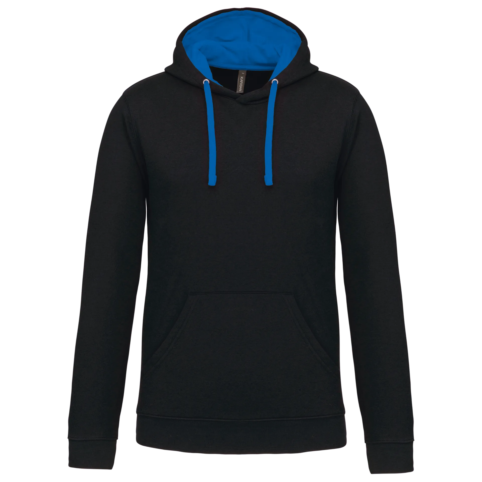 Herren-kapuzensweatshirt bicolor