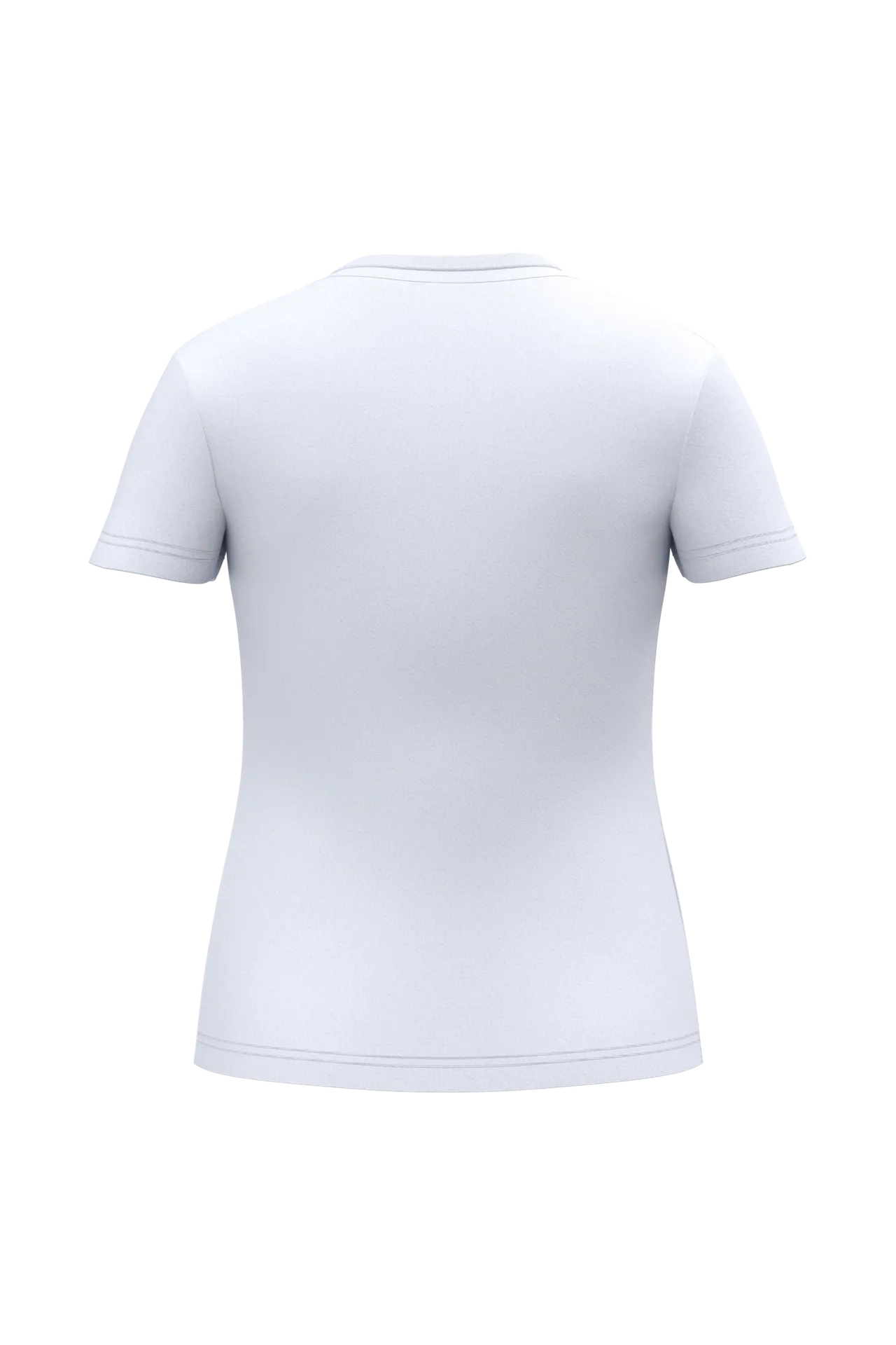 Antibakterielles, umweltfreundliches T-Shirt mit V-Ausschnitt für Damen