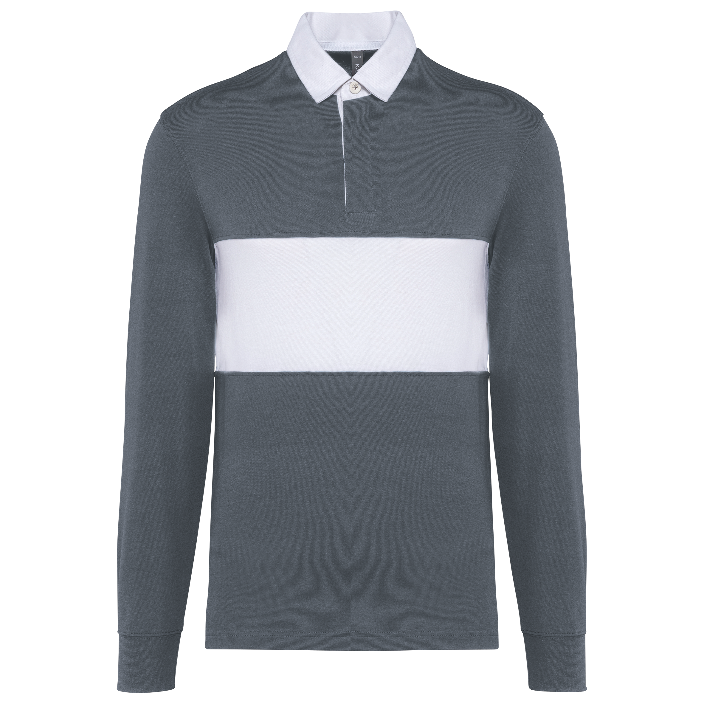 Rugby-Polohemd mit langen Ärmeln