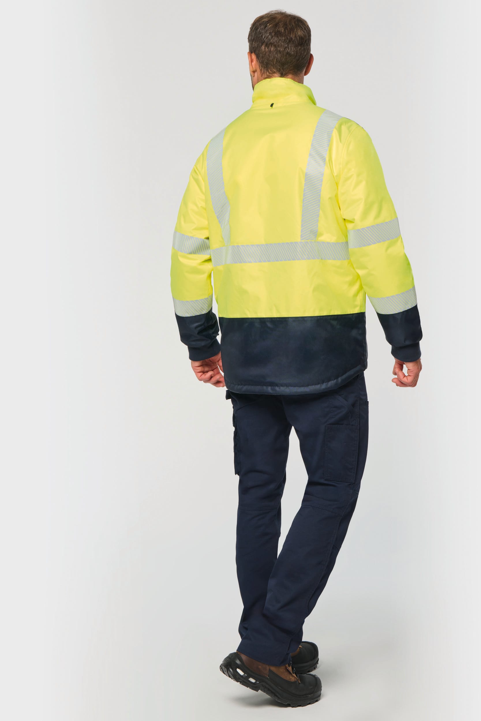 Recycelter Sicherheitsparka 4 in 1