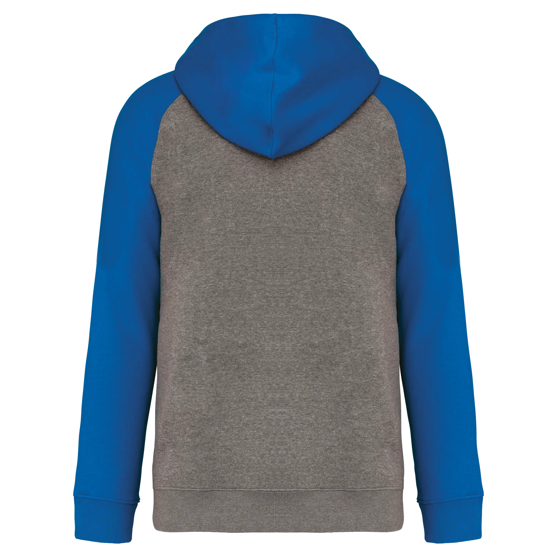 Zweifarbiges Kapuzensweatshirt für Erwachsene