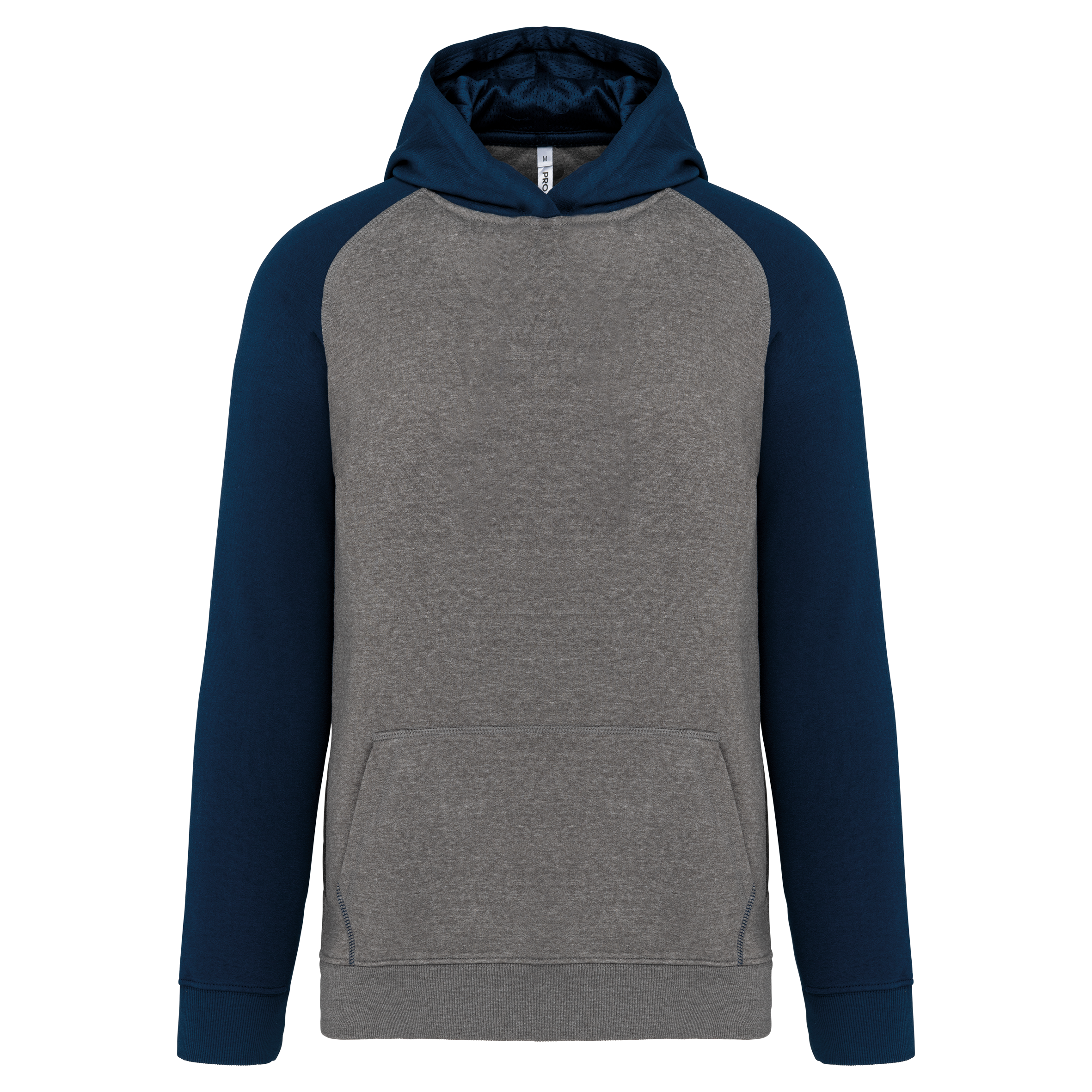 Zweifarbiges Kapuzensweatshirt für Kinder