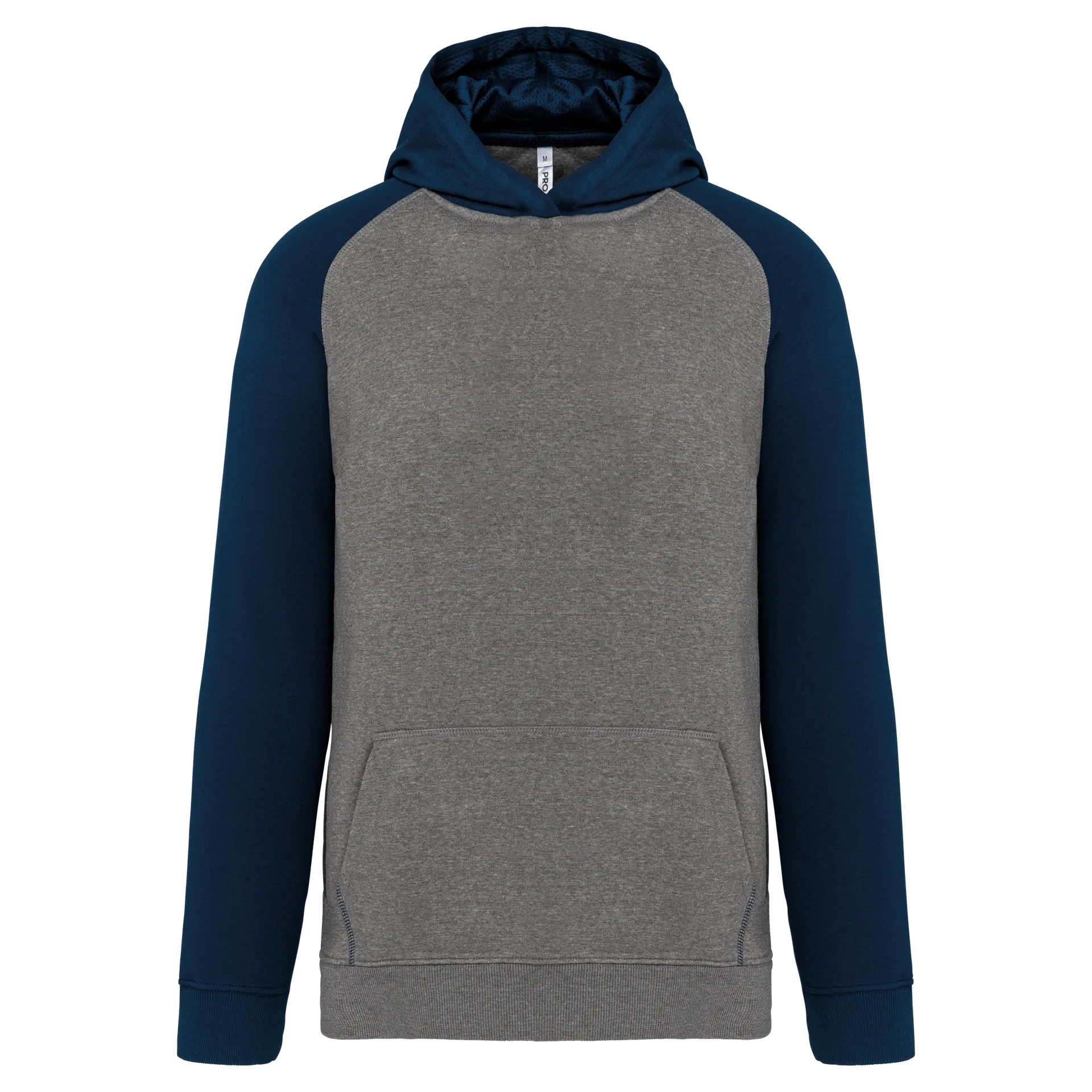 Zweifarbiges Kapuzensweatshirt für Kinder