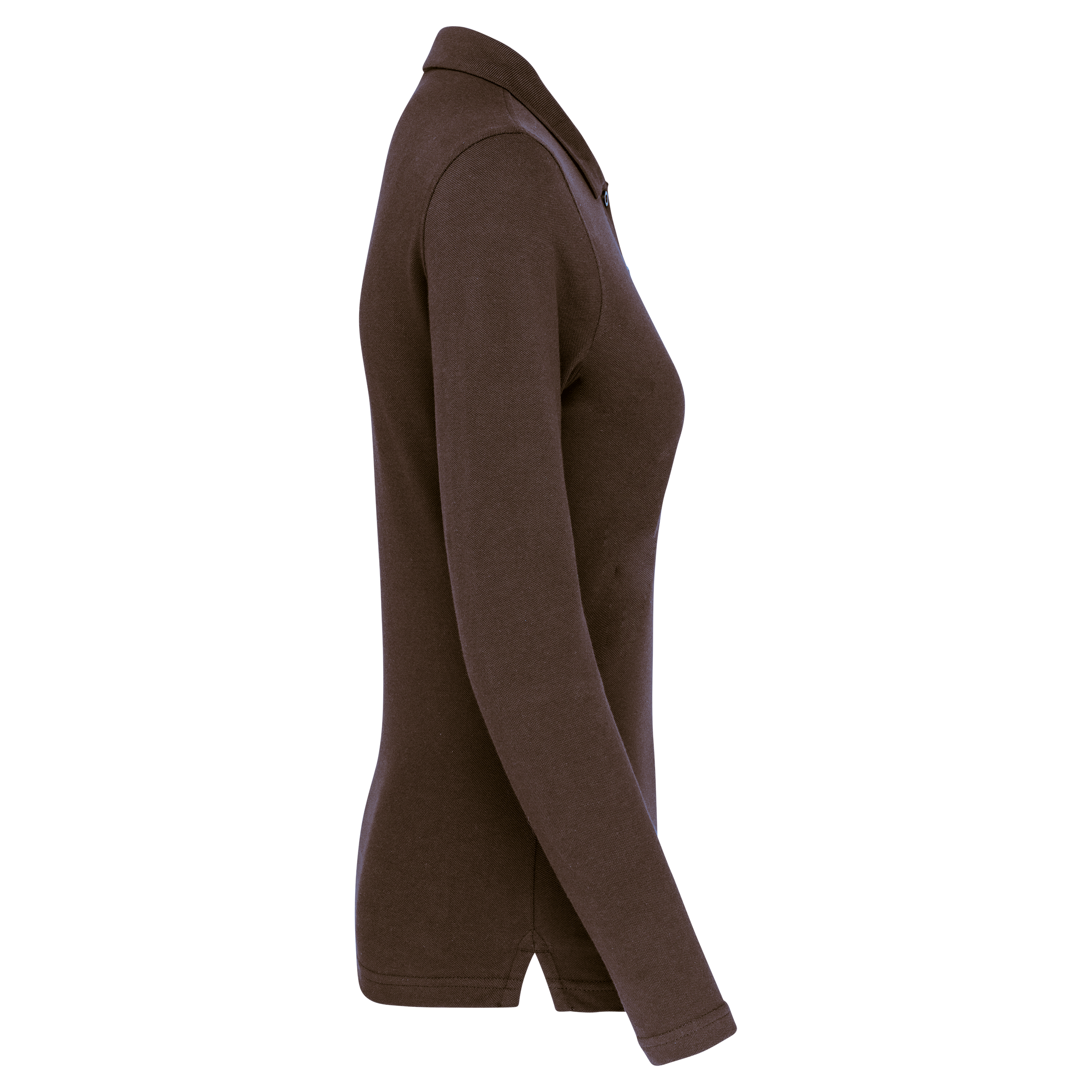 Damen Piqué Poloshirt Langarm