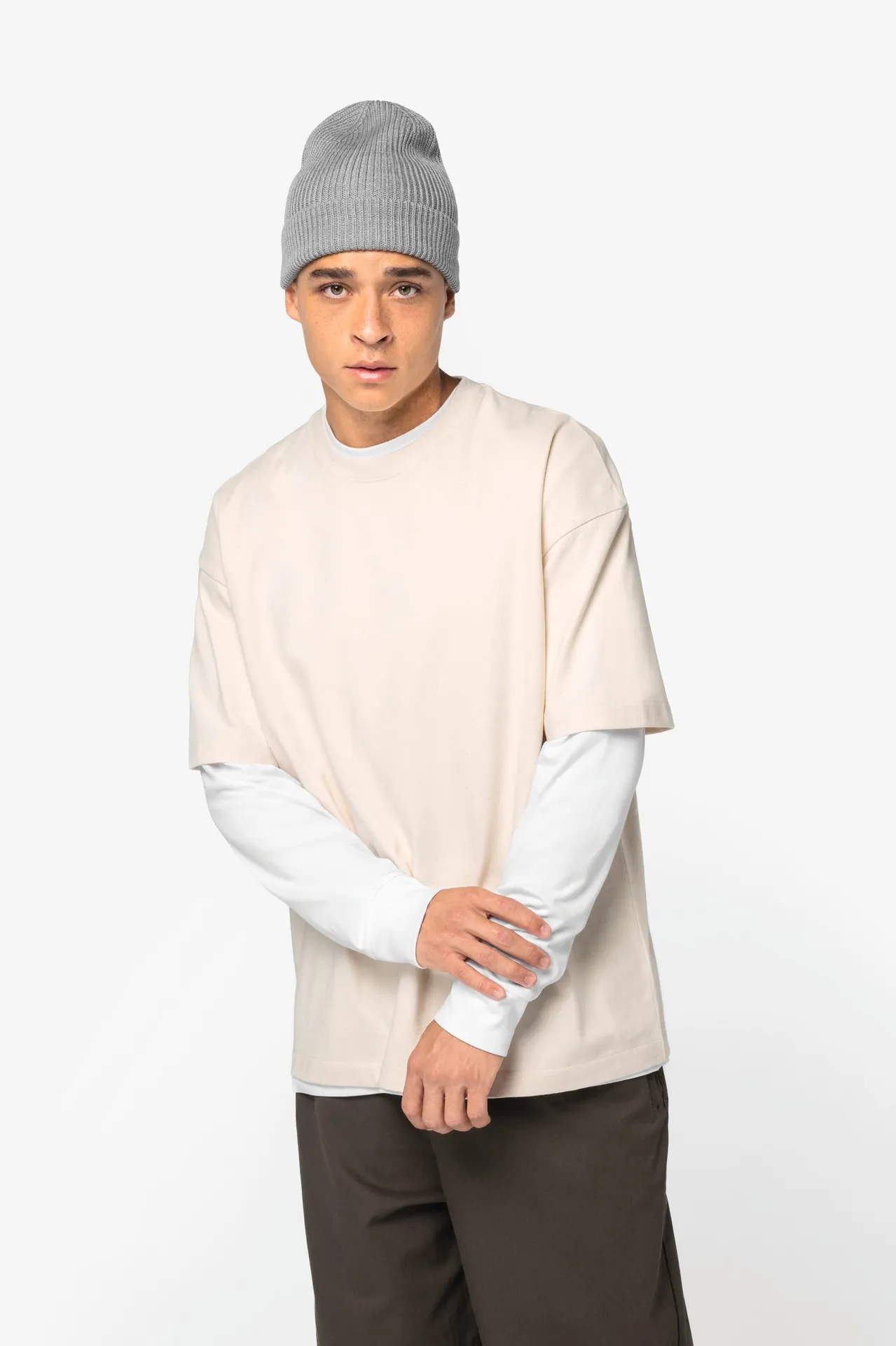 Umweltfreundliches Oversize Herren T-Shirt