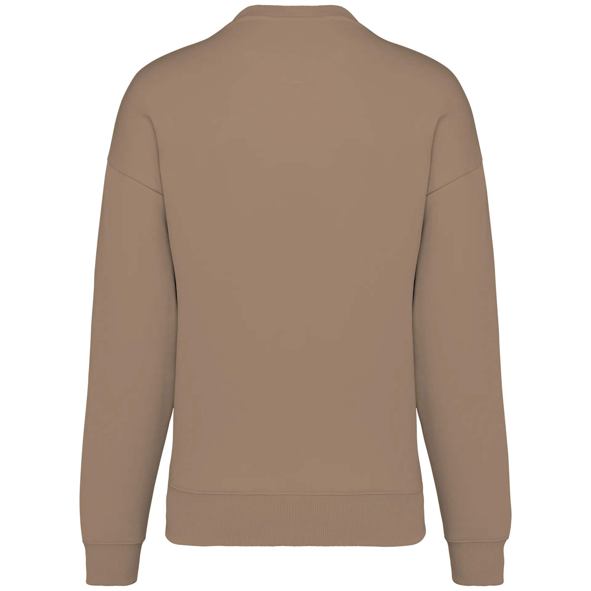 Umweltfreundliches Oversize Unisex-Sweatshirt mit Rundhalsausschnitt