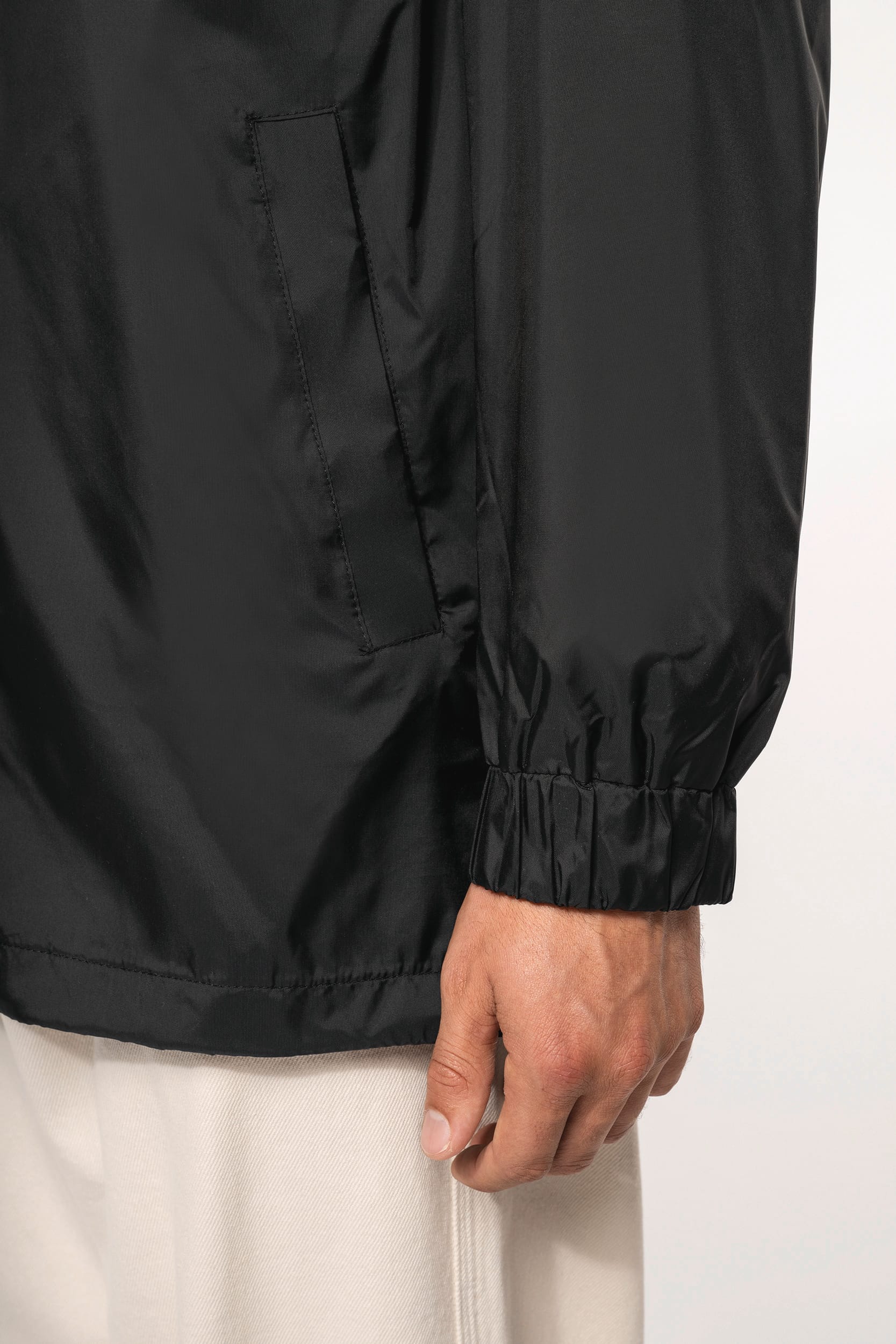 Gefütterte Windjacke für Herren