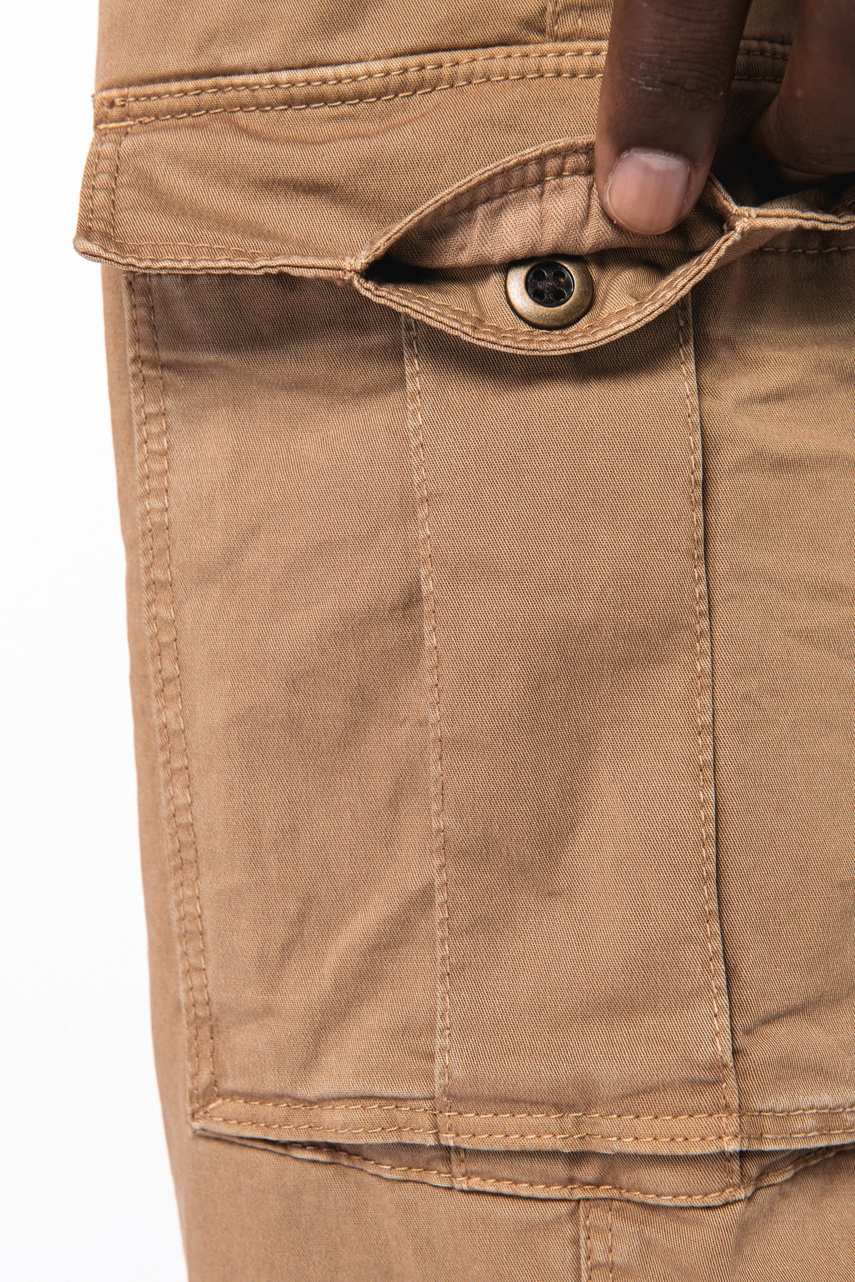 Umweltfreundliche ausgewaschene Cargohose für Herren