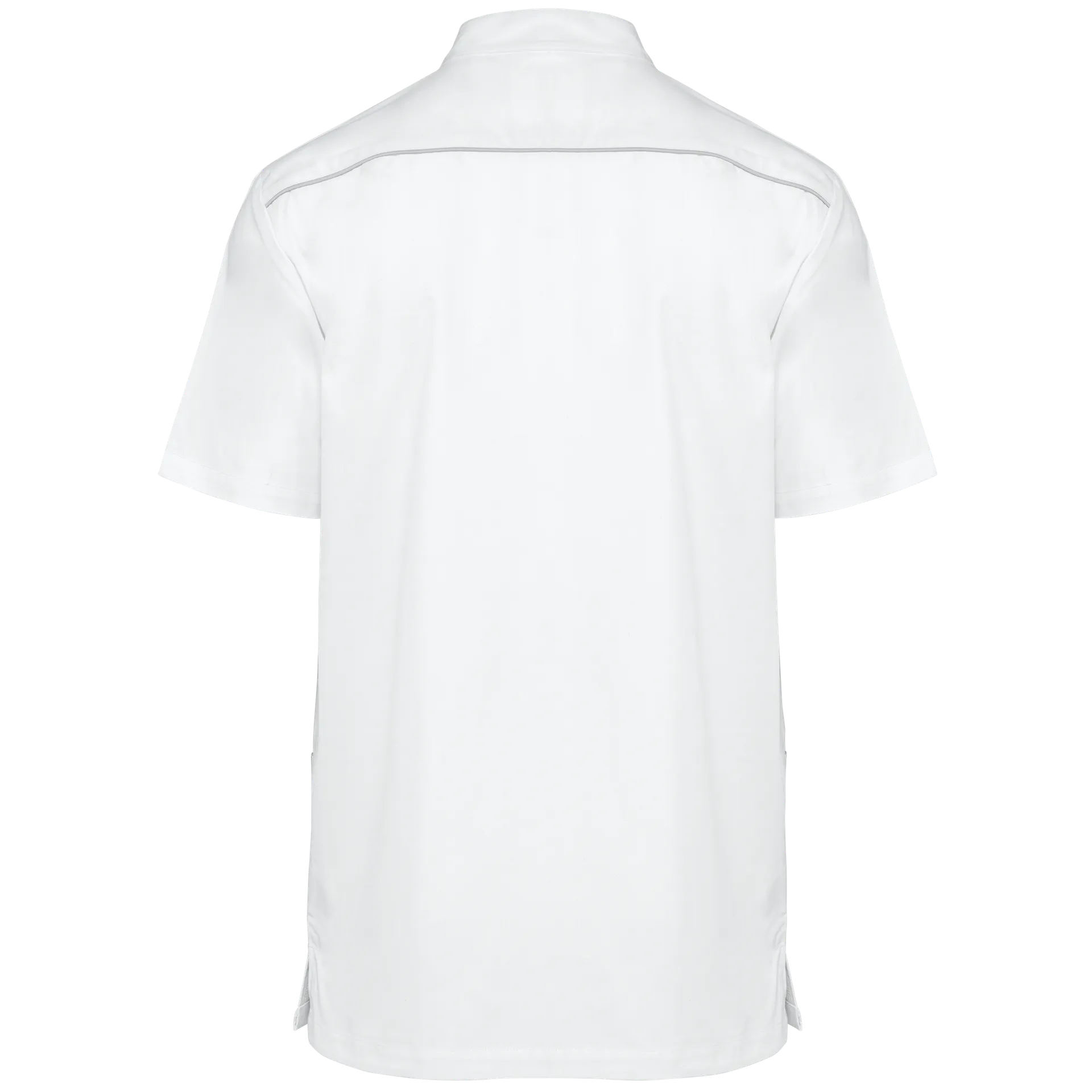 Herrenkittel aus Baumwollpolyester mit Druckknöpfen