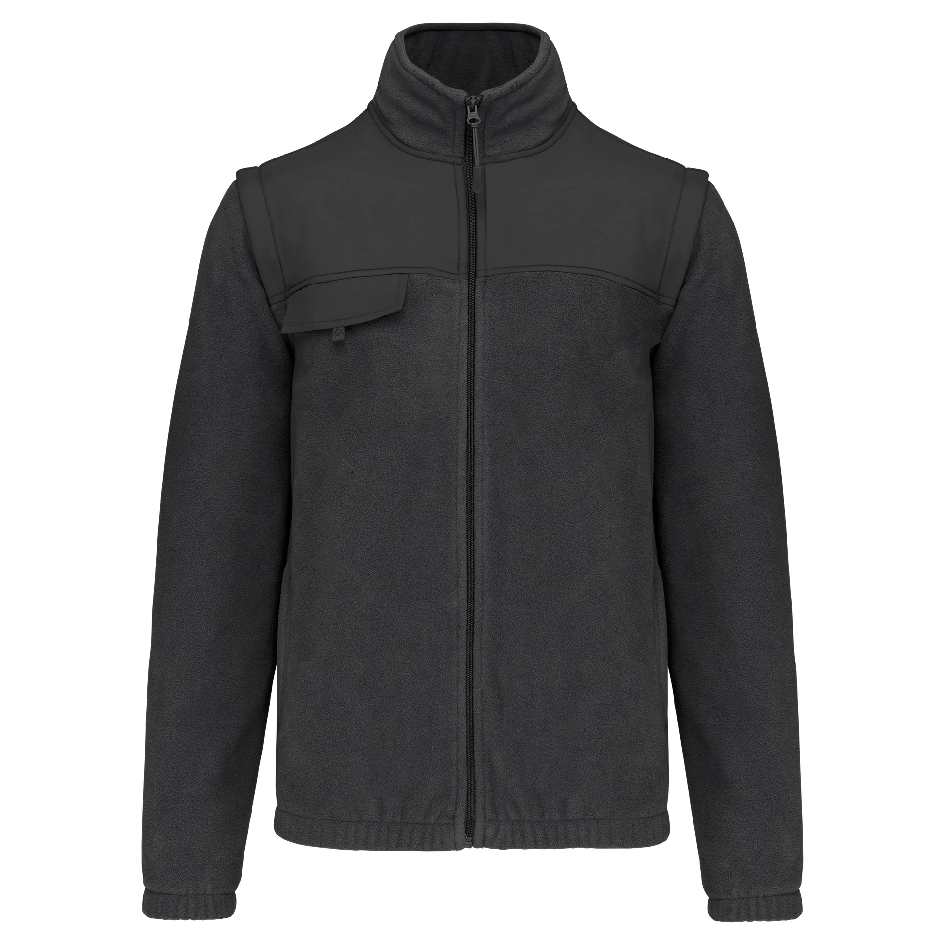 Fleecejacke mit abnehmbaren Ärmeln Herren