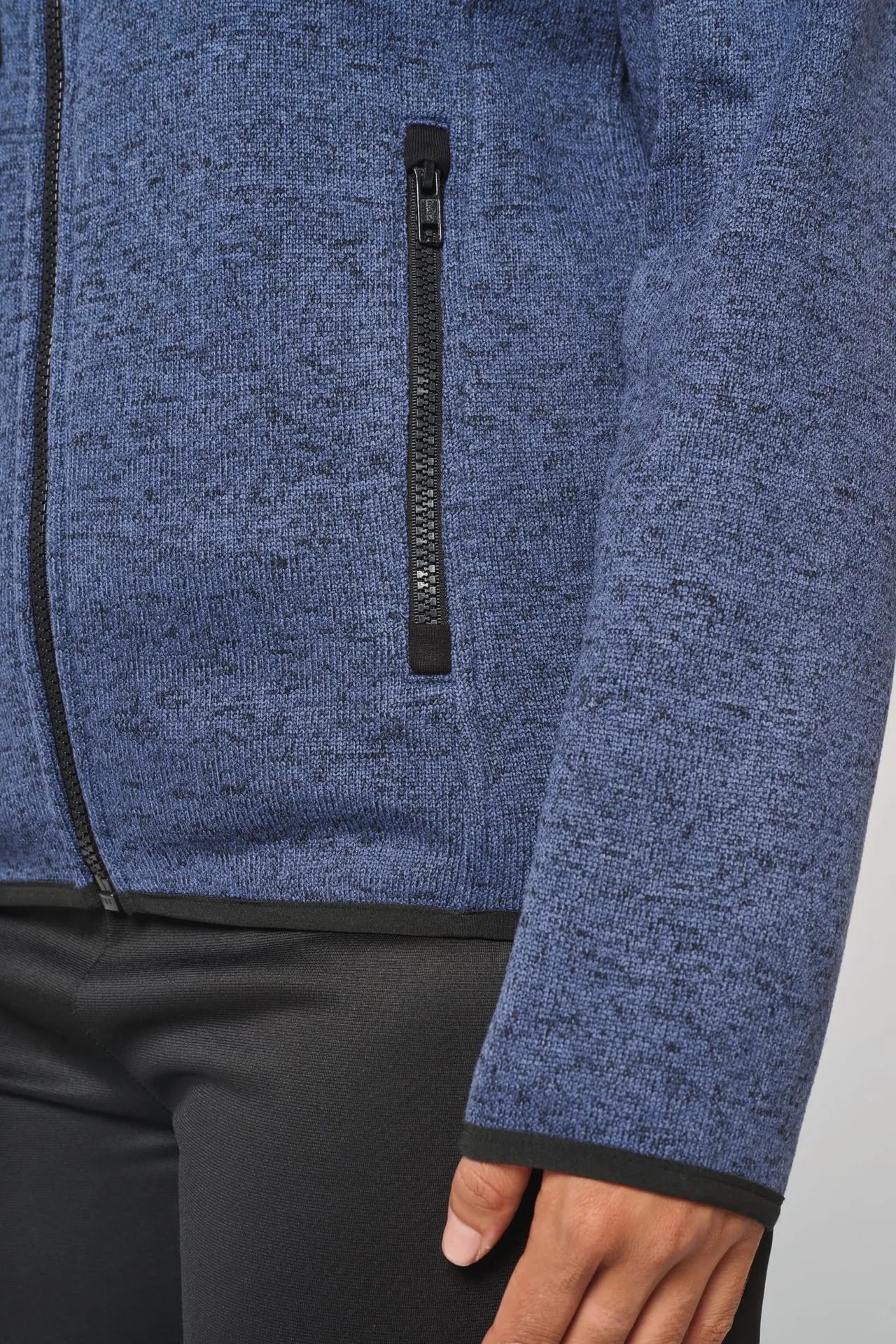 Damen-Hoodie aus Chiné