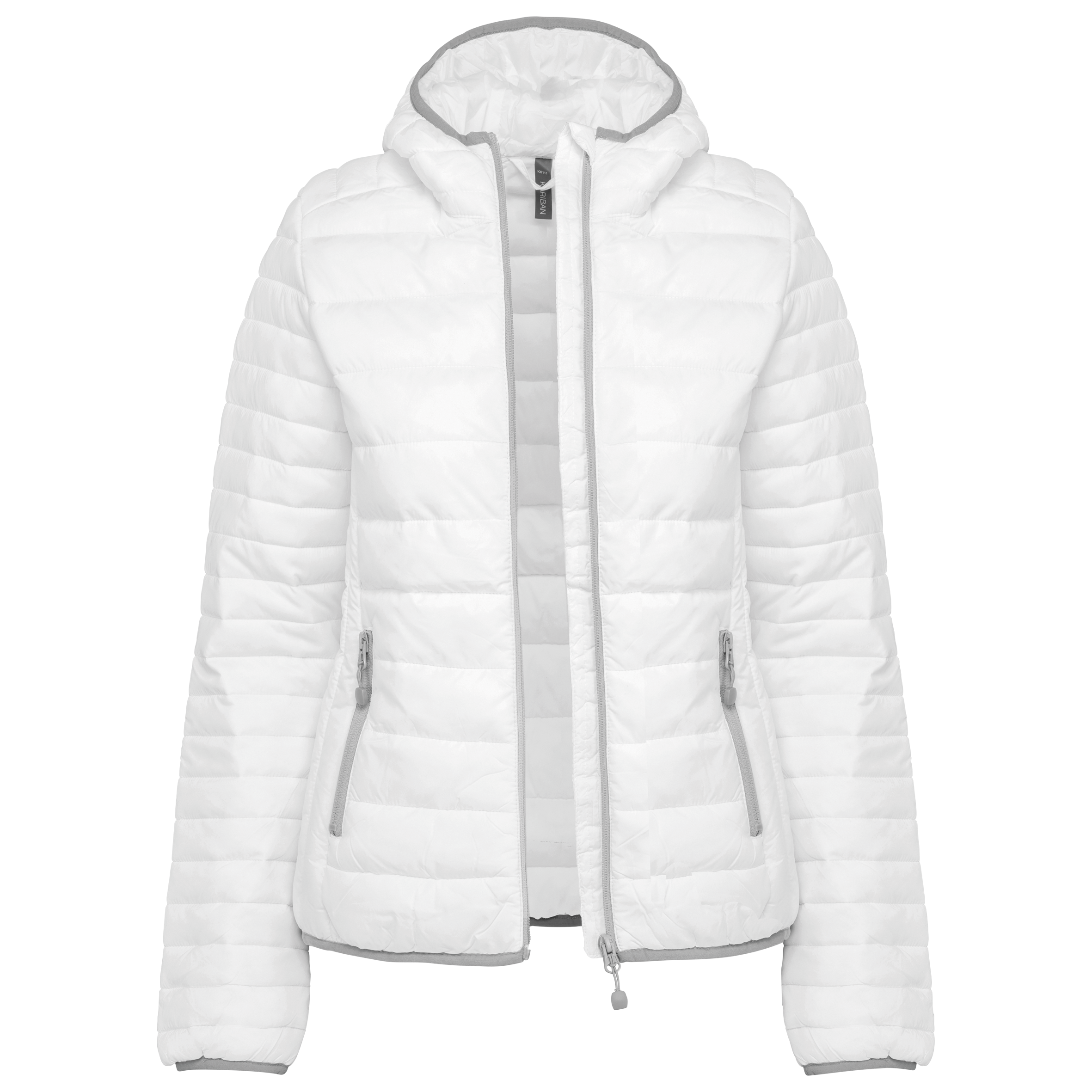 Leichte Damen-Steppjacke mit Kapuze