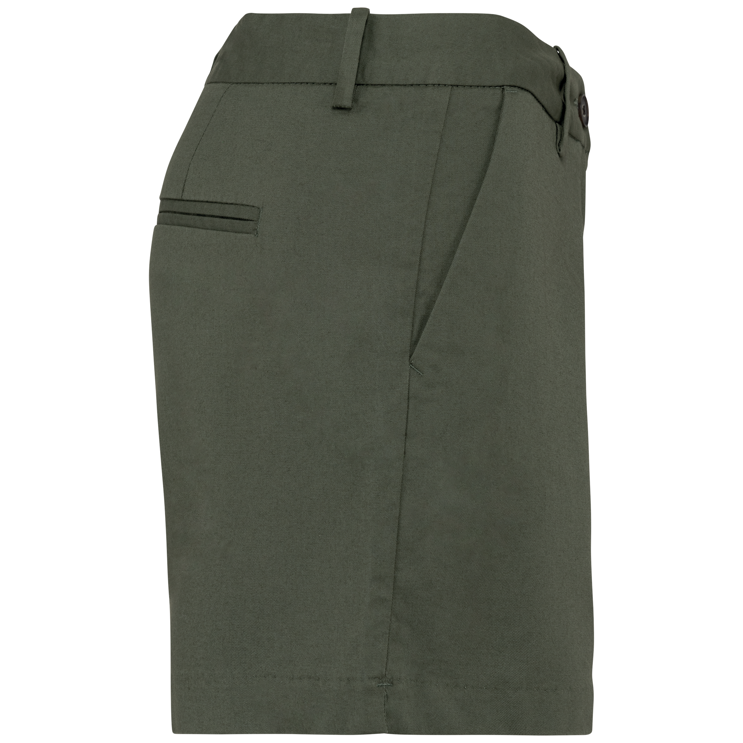Umweltfreundliche Chino-Bermuda-Shorts für Damen