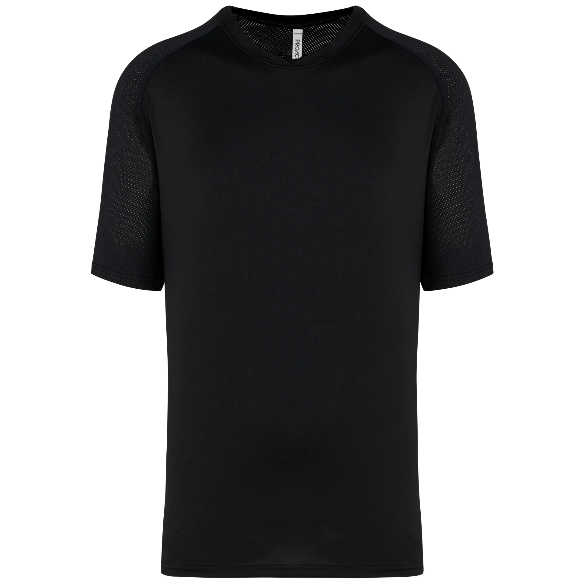 Zweifarbiges Padel Herren-T-Shirt mit Raglanärmeln
