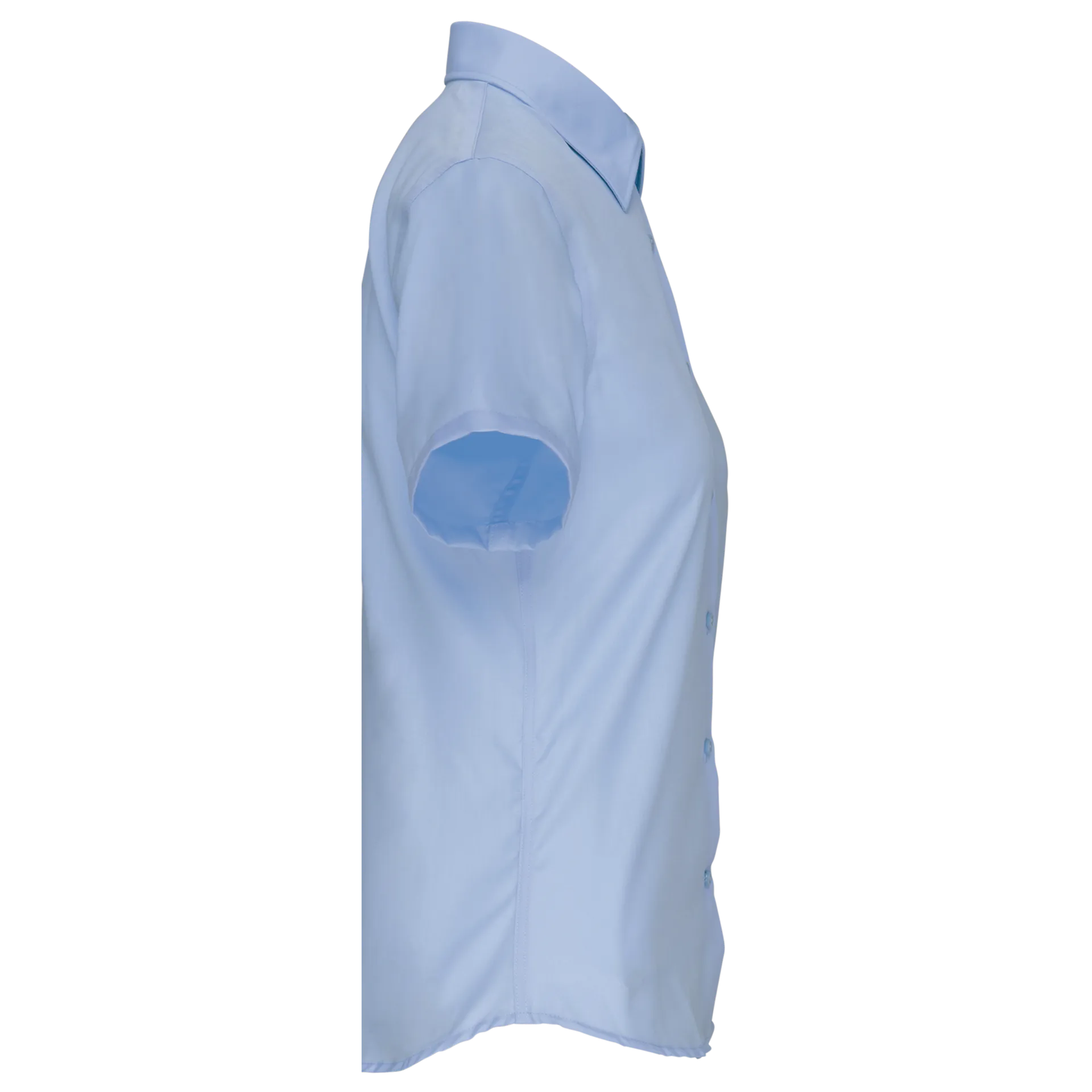 Damen Popelinebluse Kurzarm