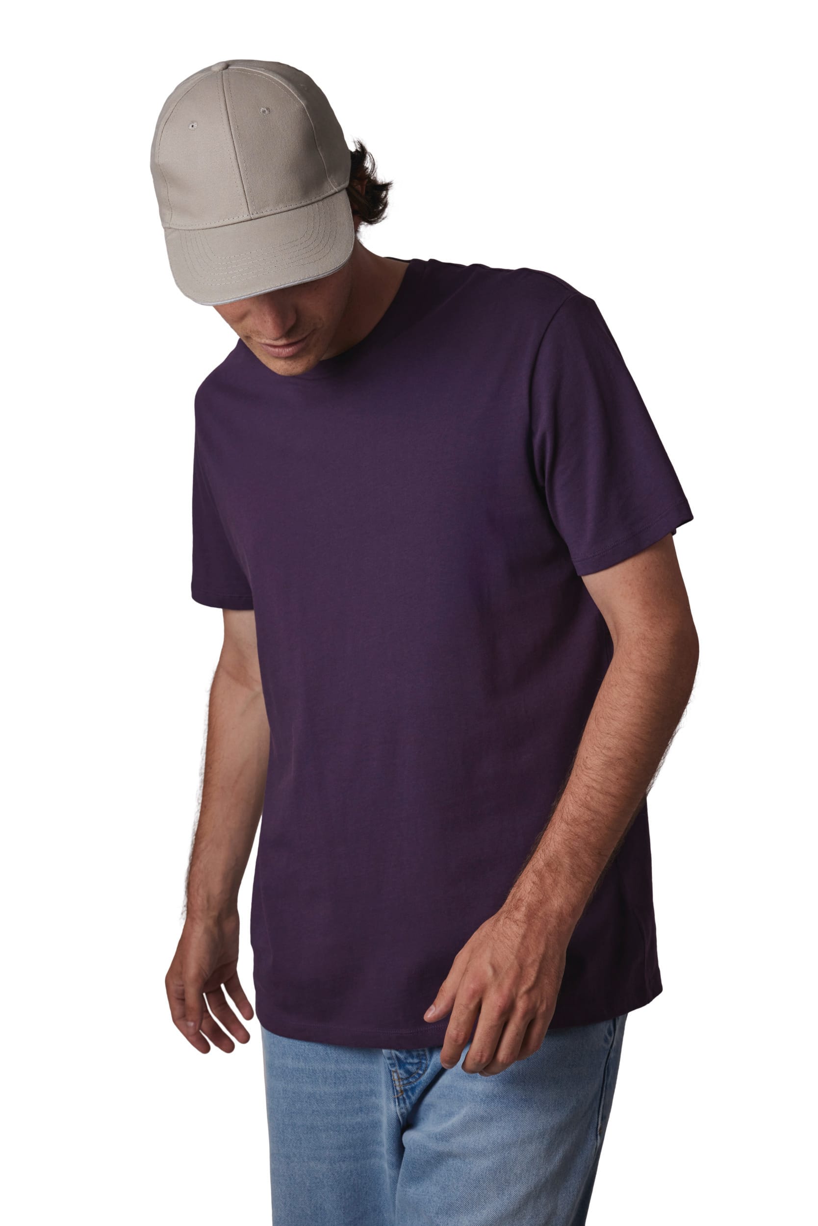 6-Panel-Kappe mit Kontrast-Sandwichschirm