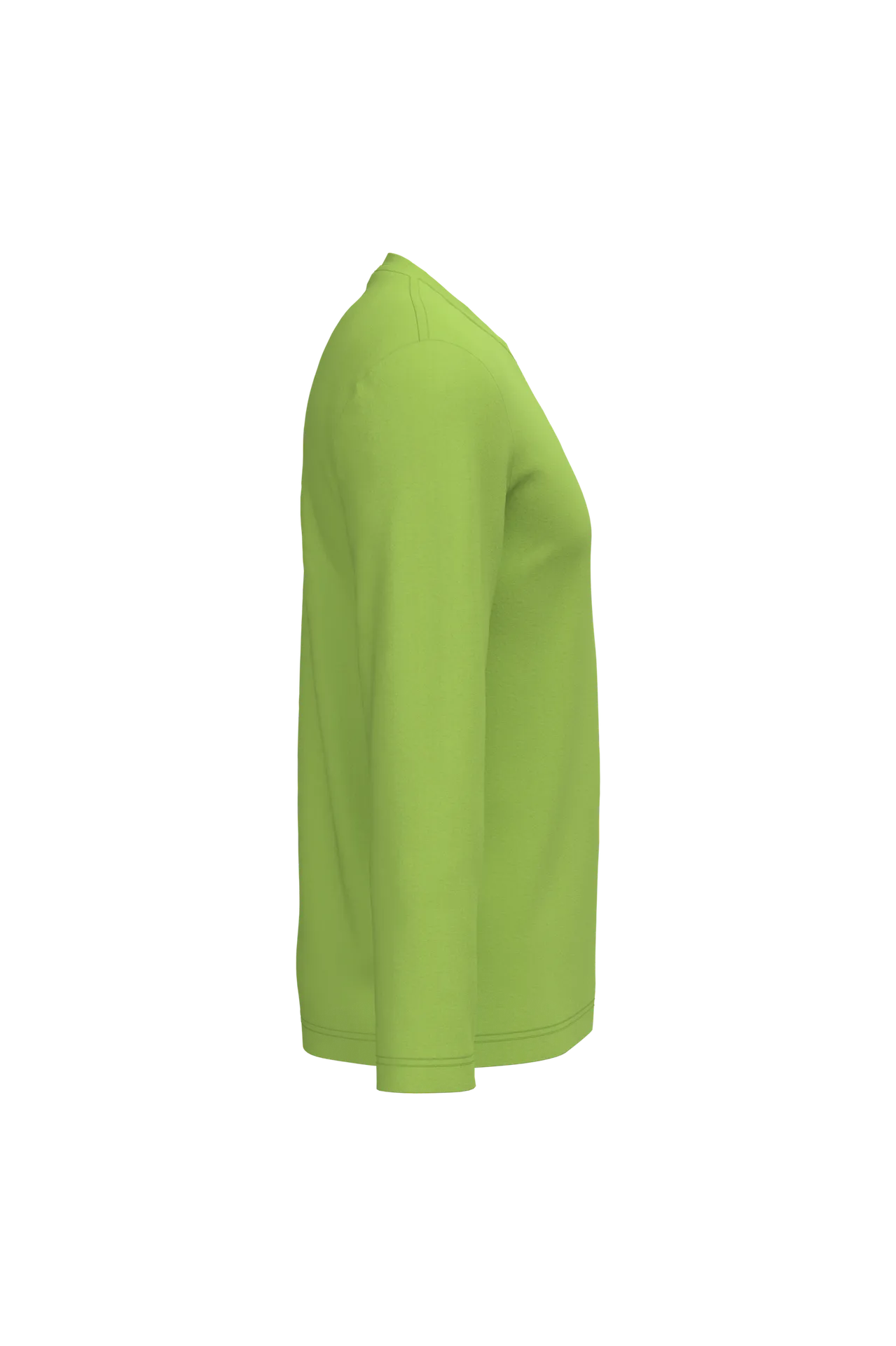 Herren Langarm-T-Shirt Rundhalsausschnitt