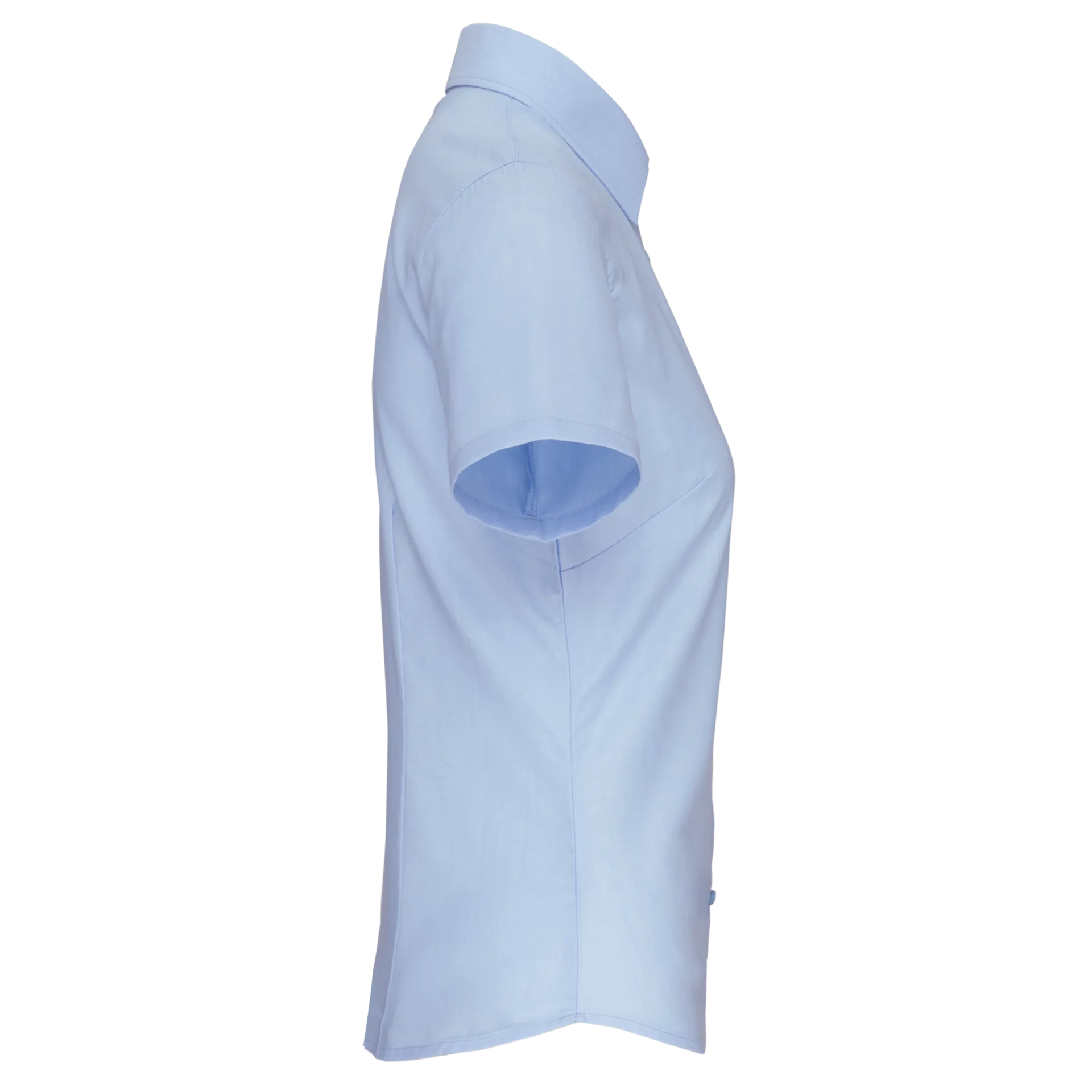 Damen Oxford Kurzarmbluse