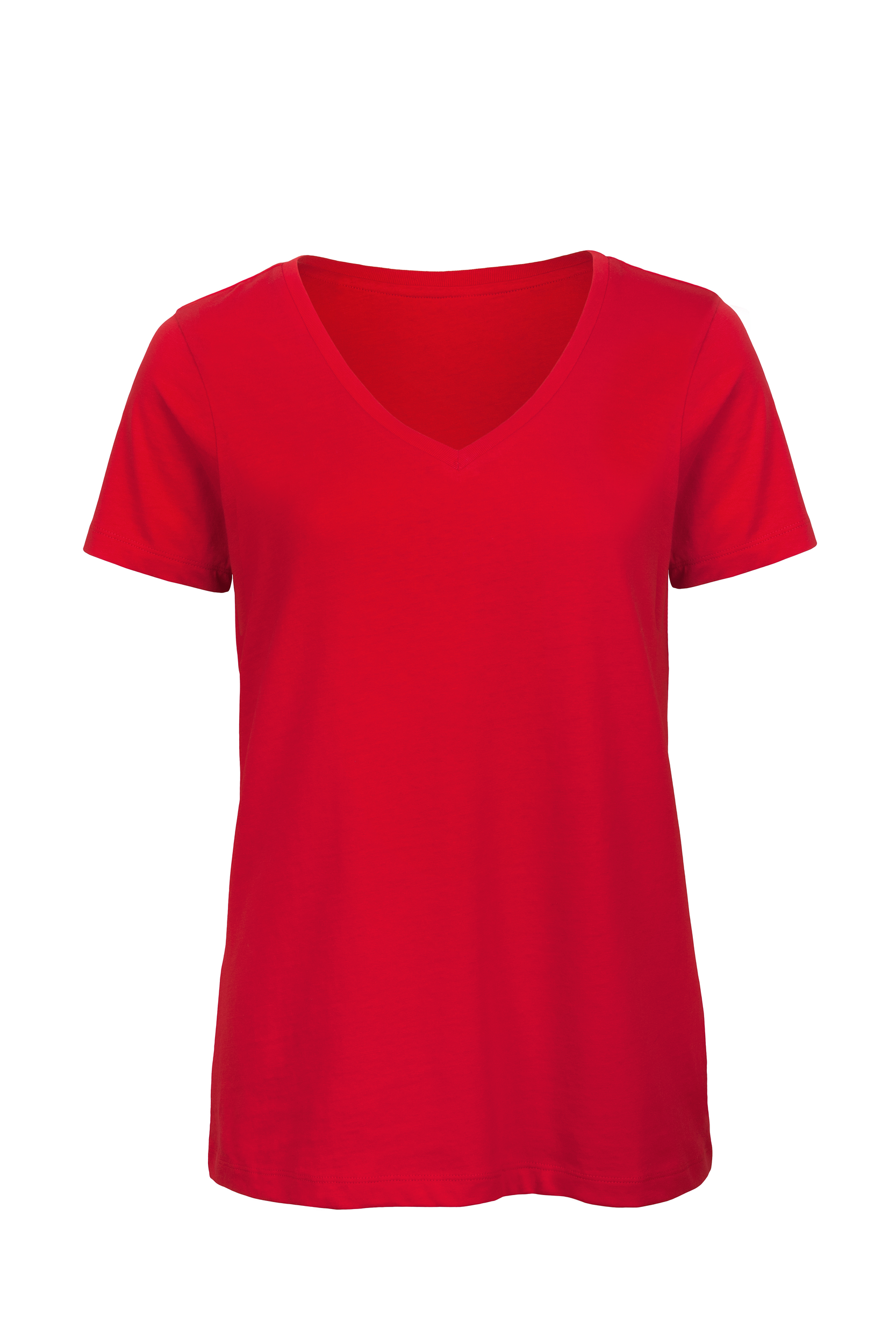 Ladies' Organic Inspire Cotton V-neck T-shirt