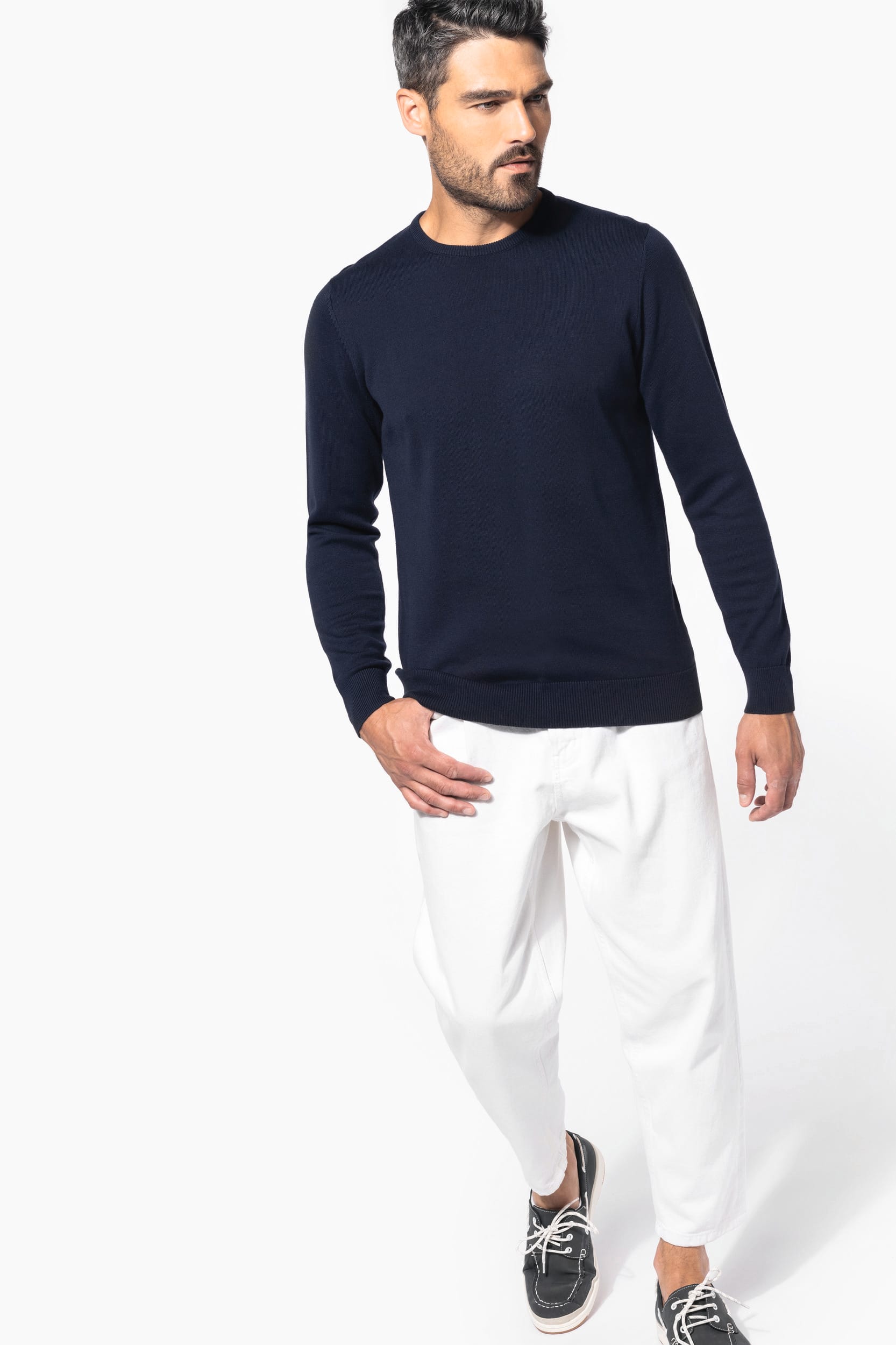 Herren Pullover Rundhals