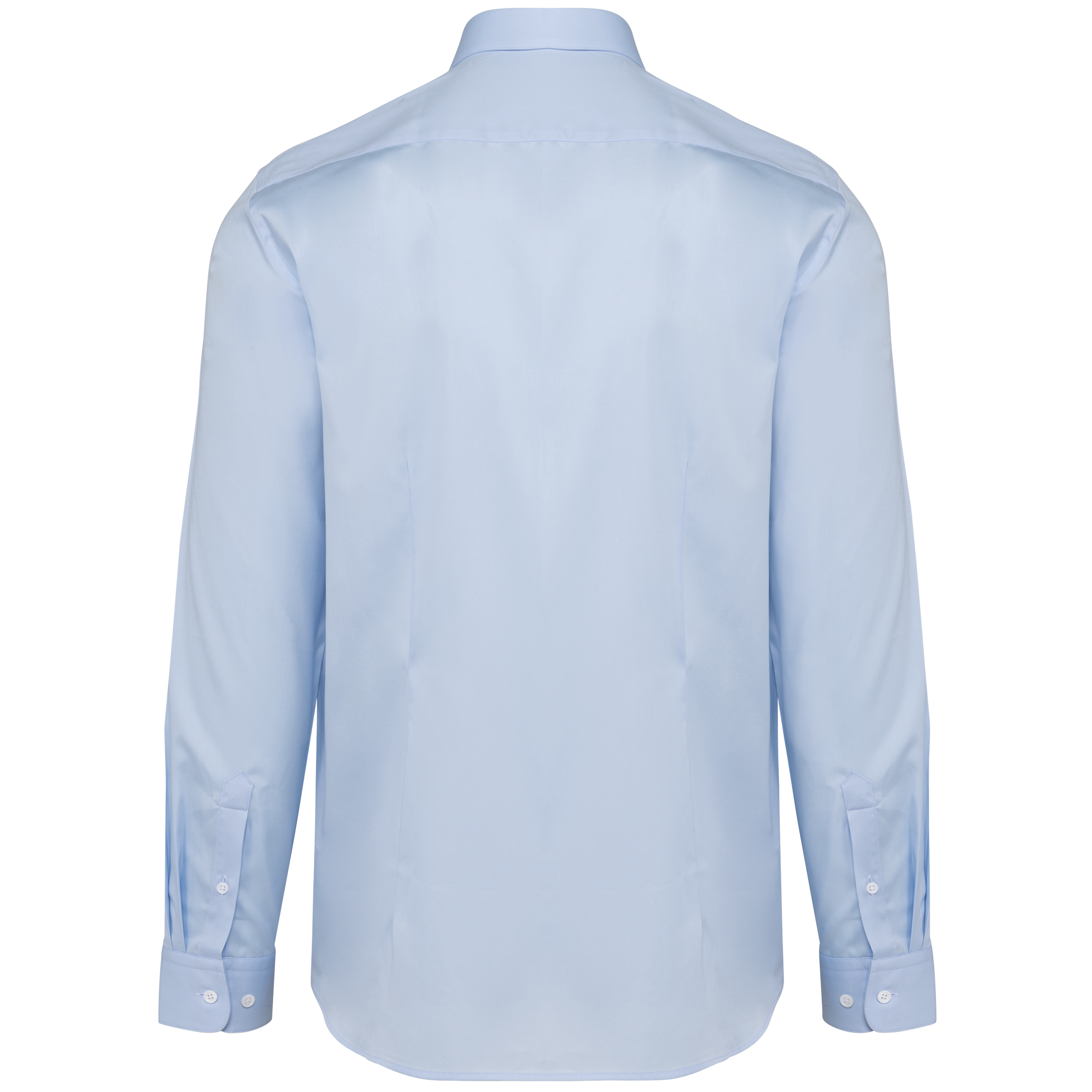 Popeline-Hemd für Herren mit langen Ärmeln