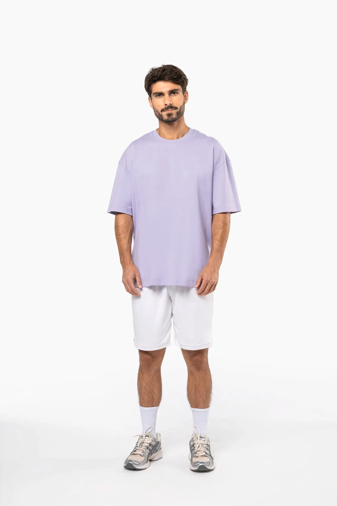 T-Shirt mit kurzen Ärmeln, Unisex, Oversize