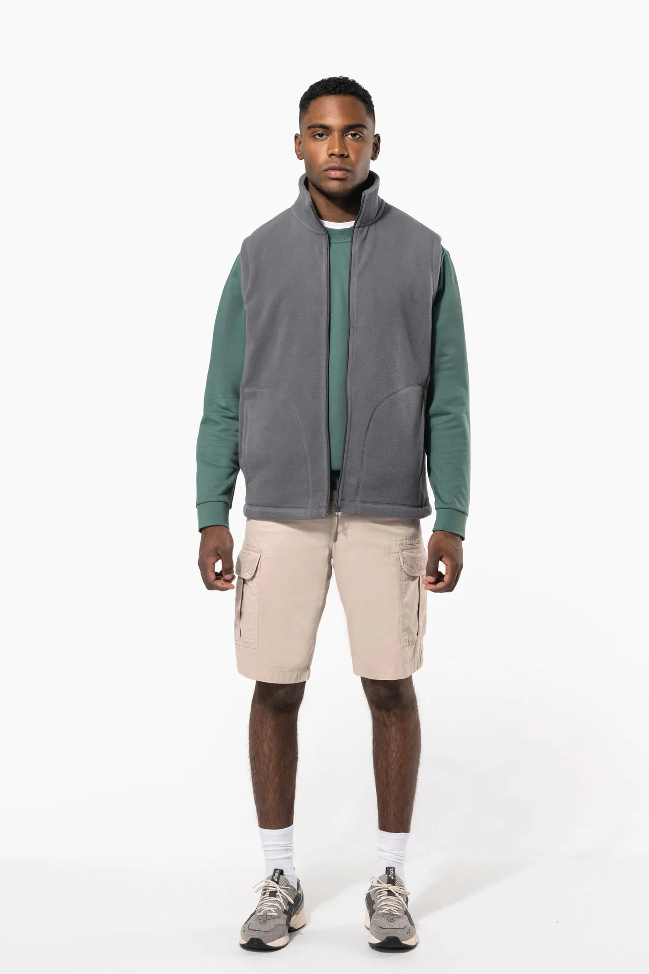 Multi pocket Bermuda shorts