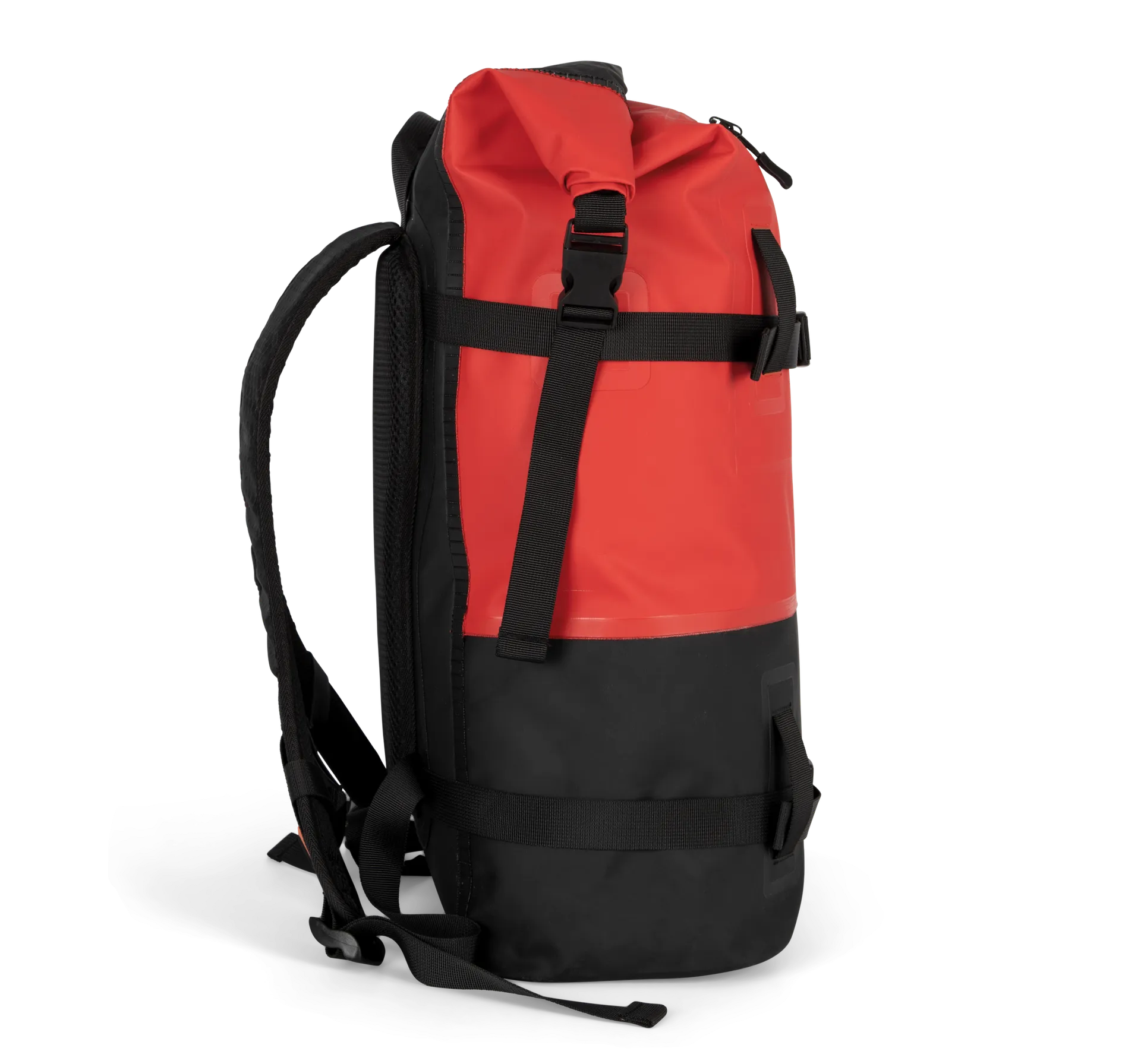 Wasserdichter Rucksack mit Kompressionsriemen