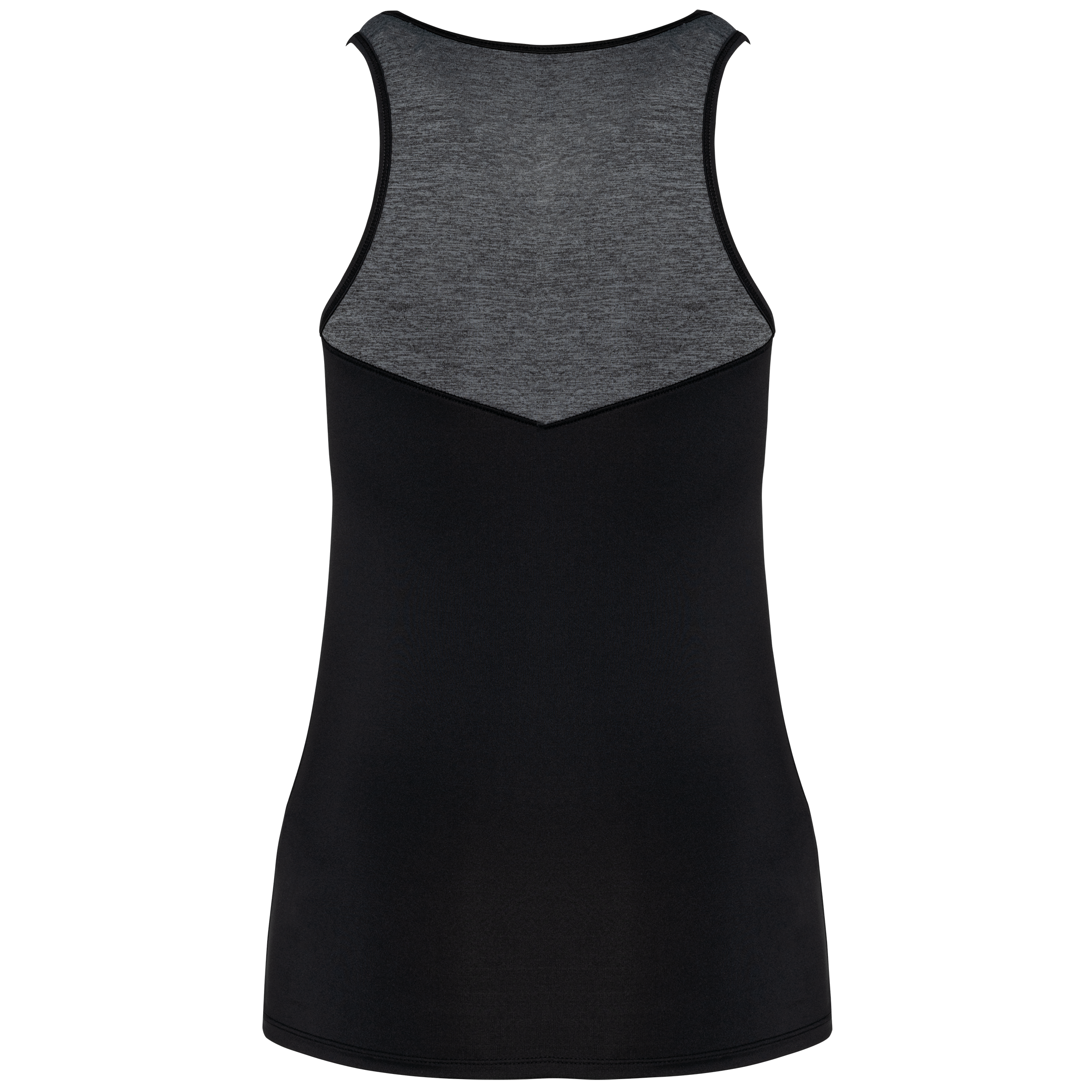 Zweifarbiges Padel-Damentop