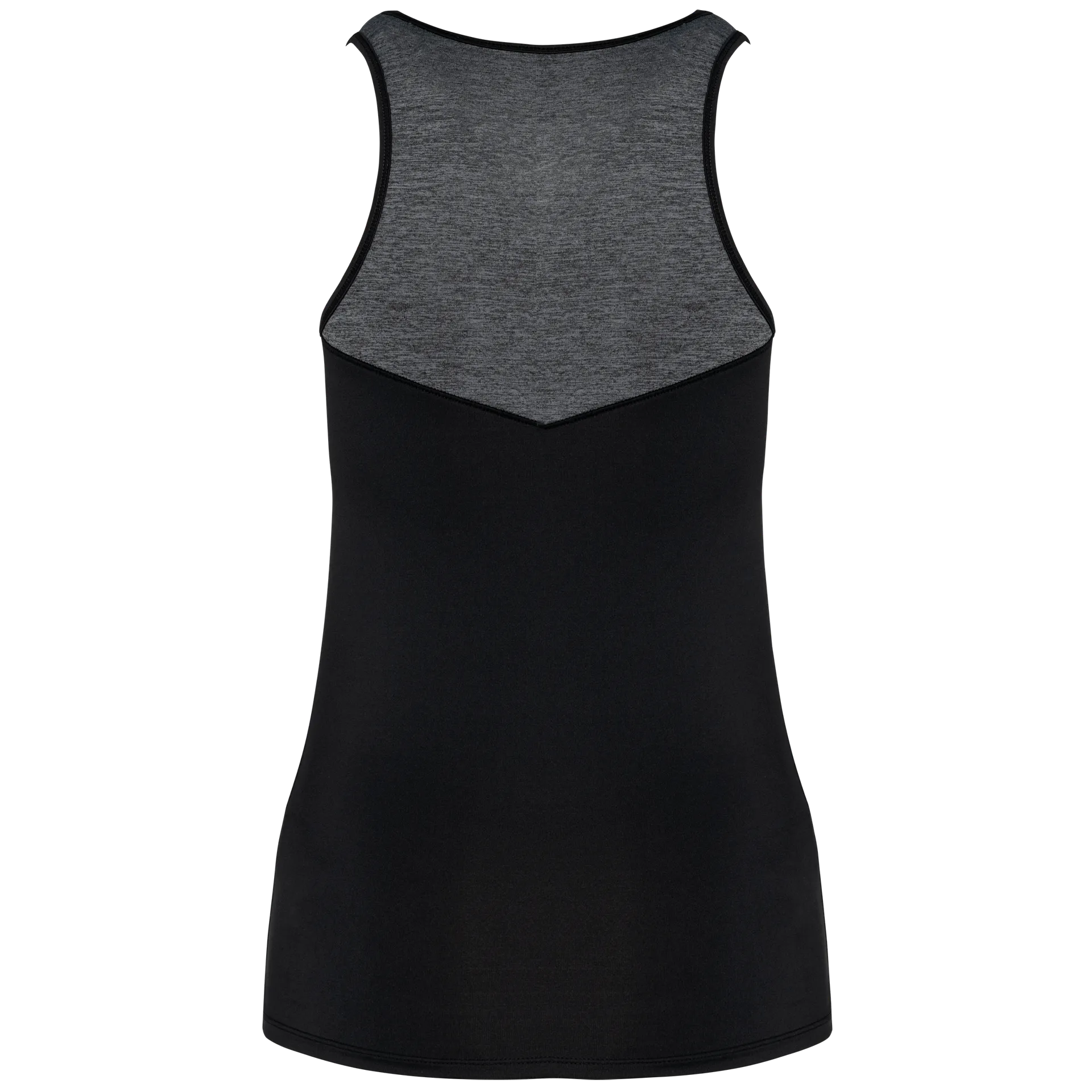 Zweifarbiges Padel-Damentop