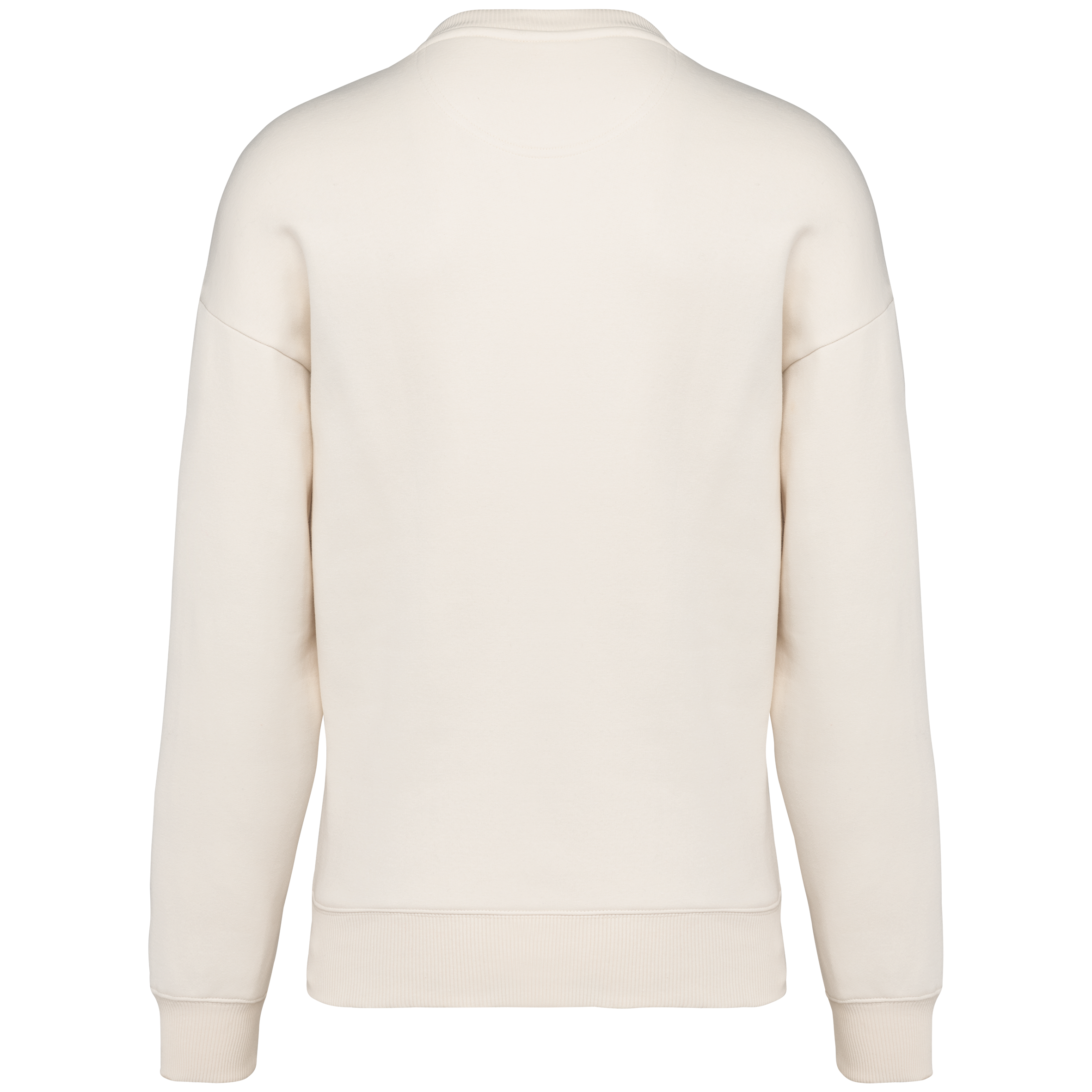 Umweltfreundliches Oversize Unisex-Sweatshirt mit Rundhalsausschnitt