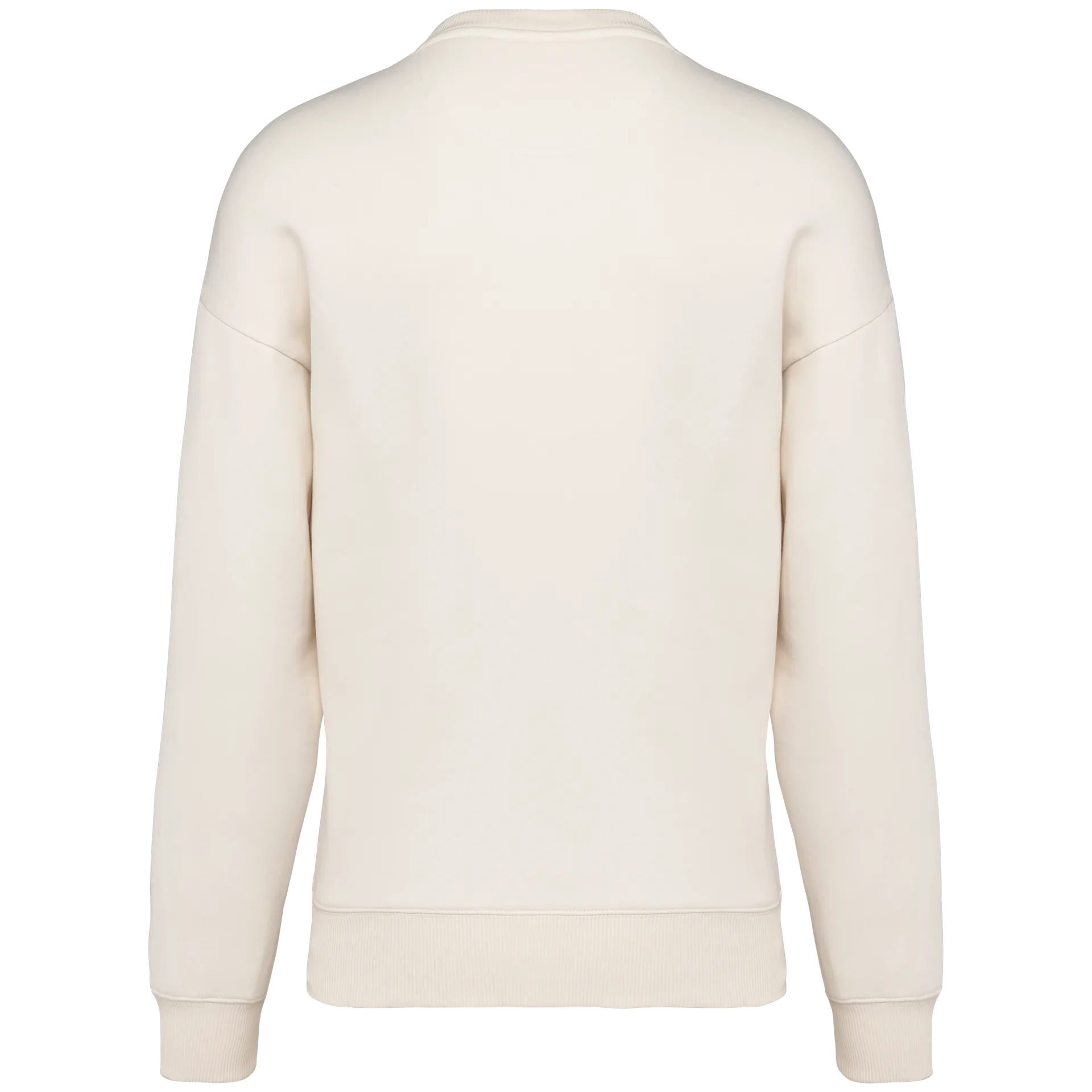 Umweltfreundliches Oversize Unisex-Sweatshirt mit Rundhalsausschnitt