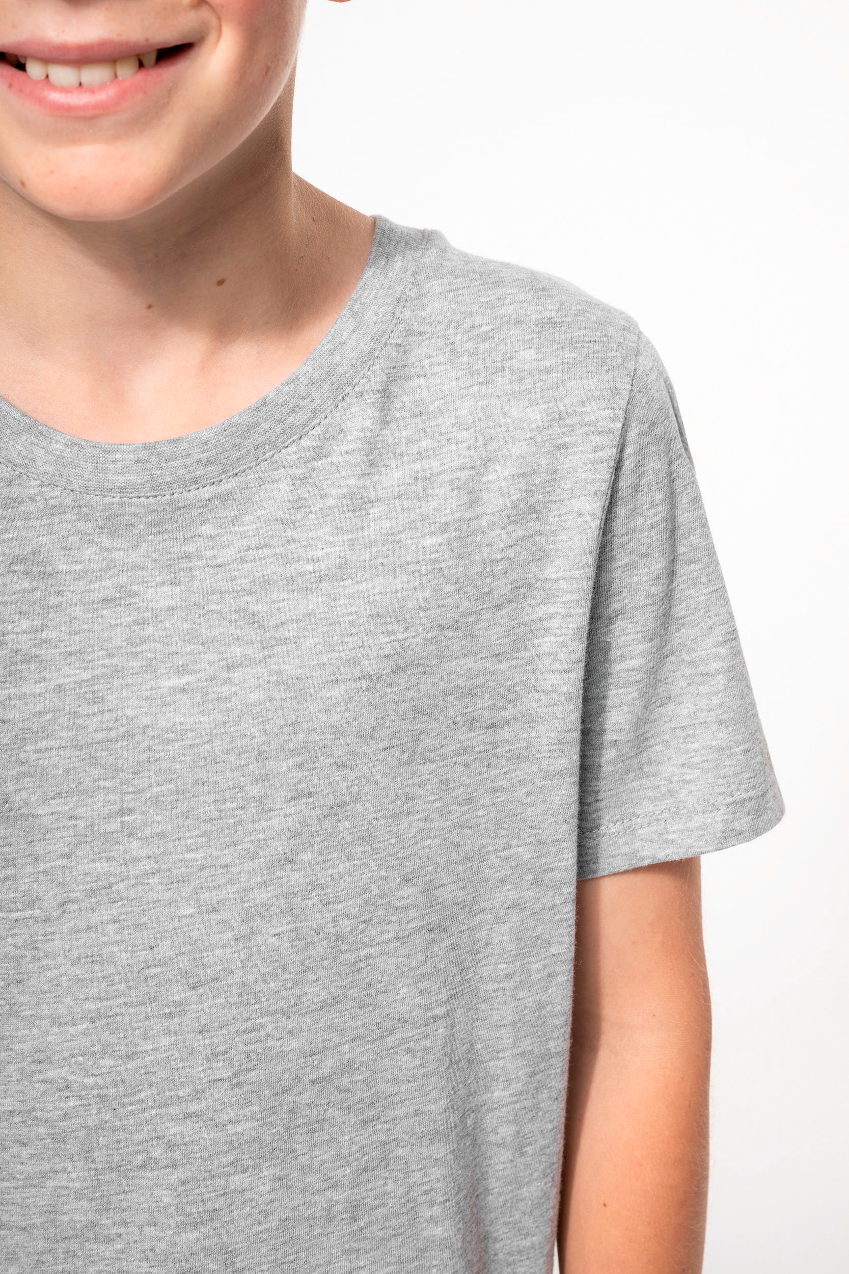 Kinder-T-Shirt mit Rundhalsausschnitt